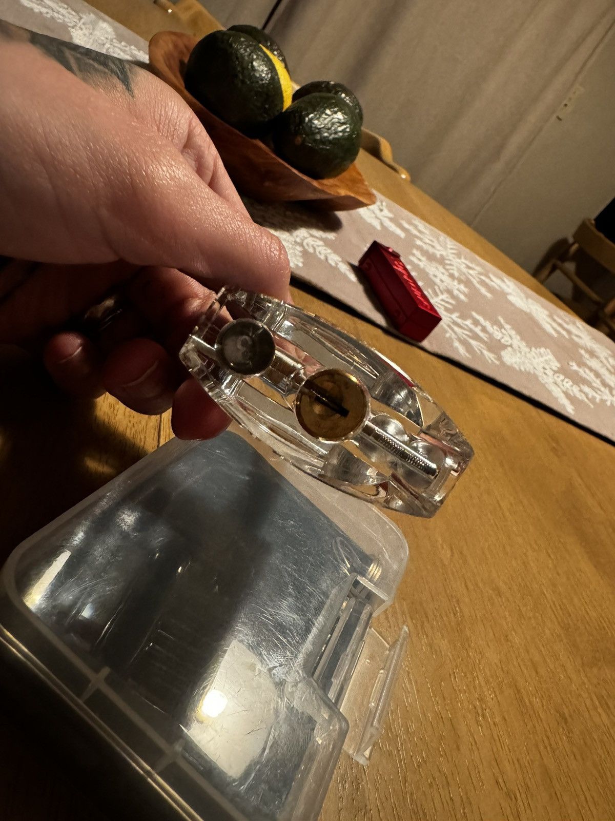 Supreme Supreme Acrylic Lock (Clear) Size ONE SIZE - 6 Thumbnail