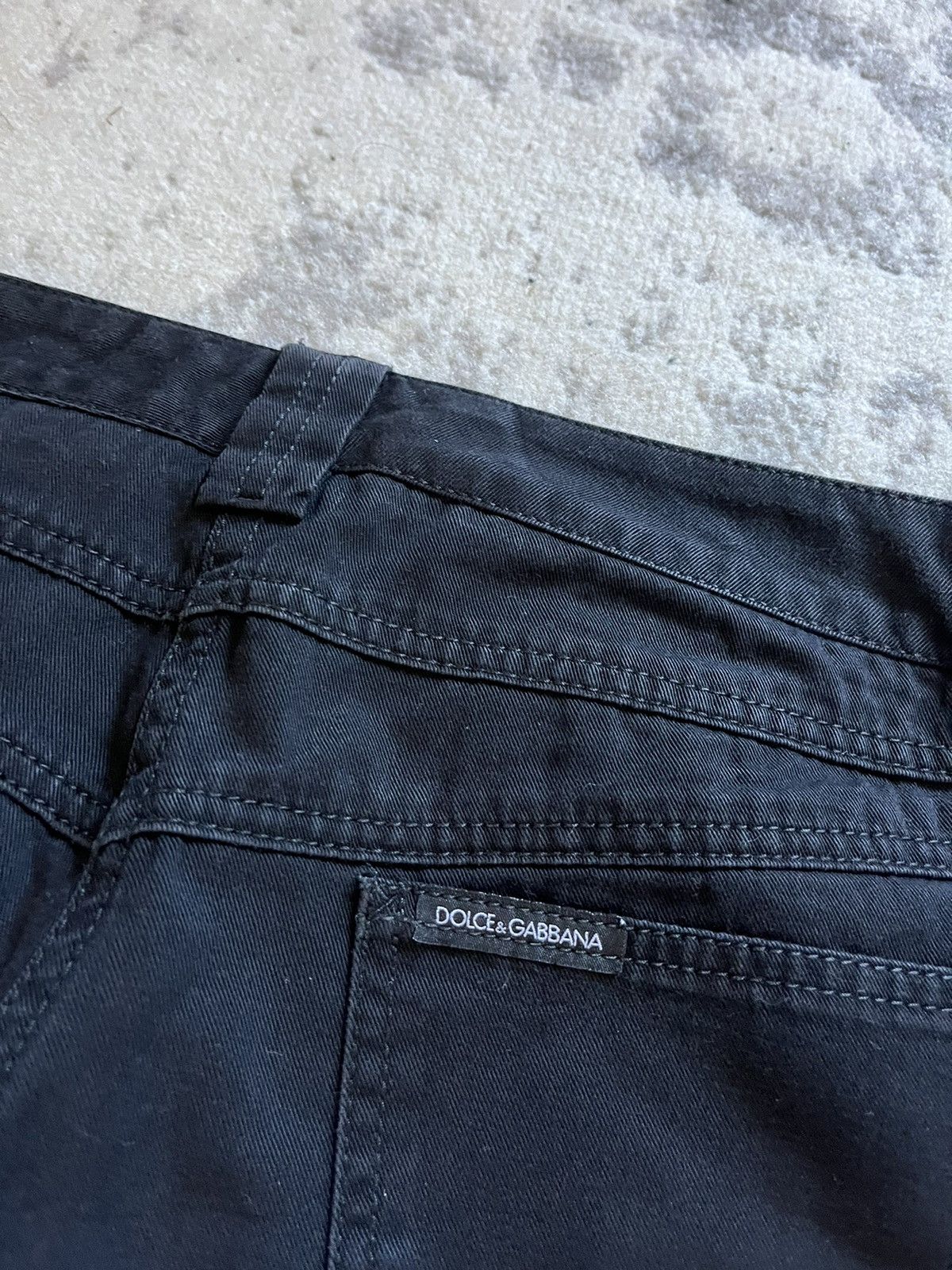 Dolce & Gabbana AW2010 Dolce & Gabbana Black Zip Pants Size US 30 / EU 46 - 8 Thumbnail