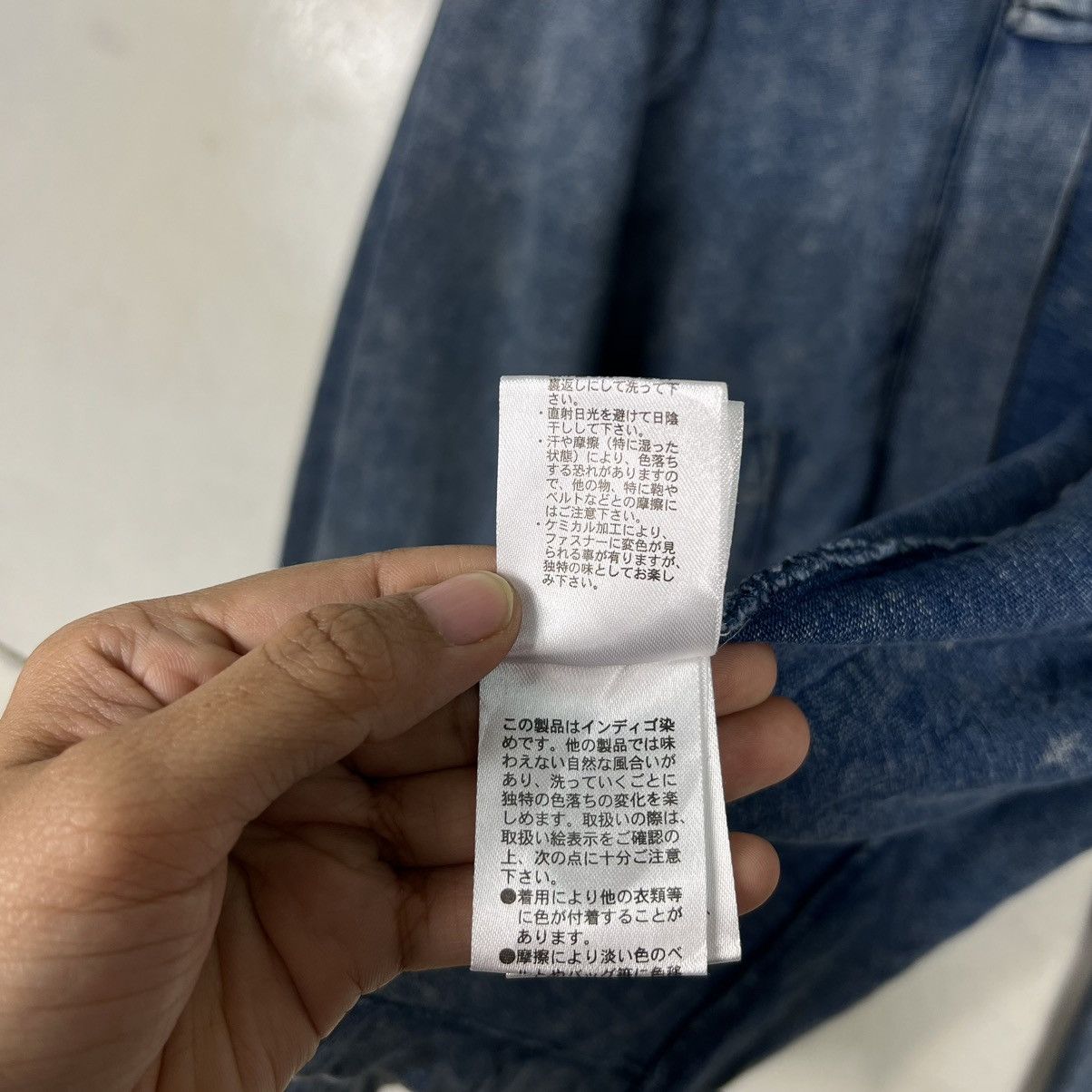 Designer 🔥 NIKO AND DYED WASHED INDIGO MANDARIN CARDIGAN JACKET Size US L / EU 52-54 / 3 - 17 Thumbnail