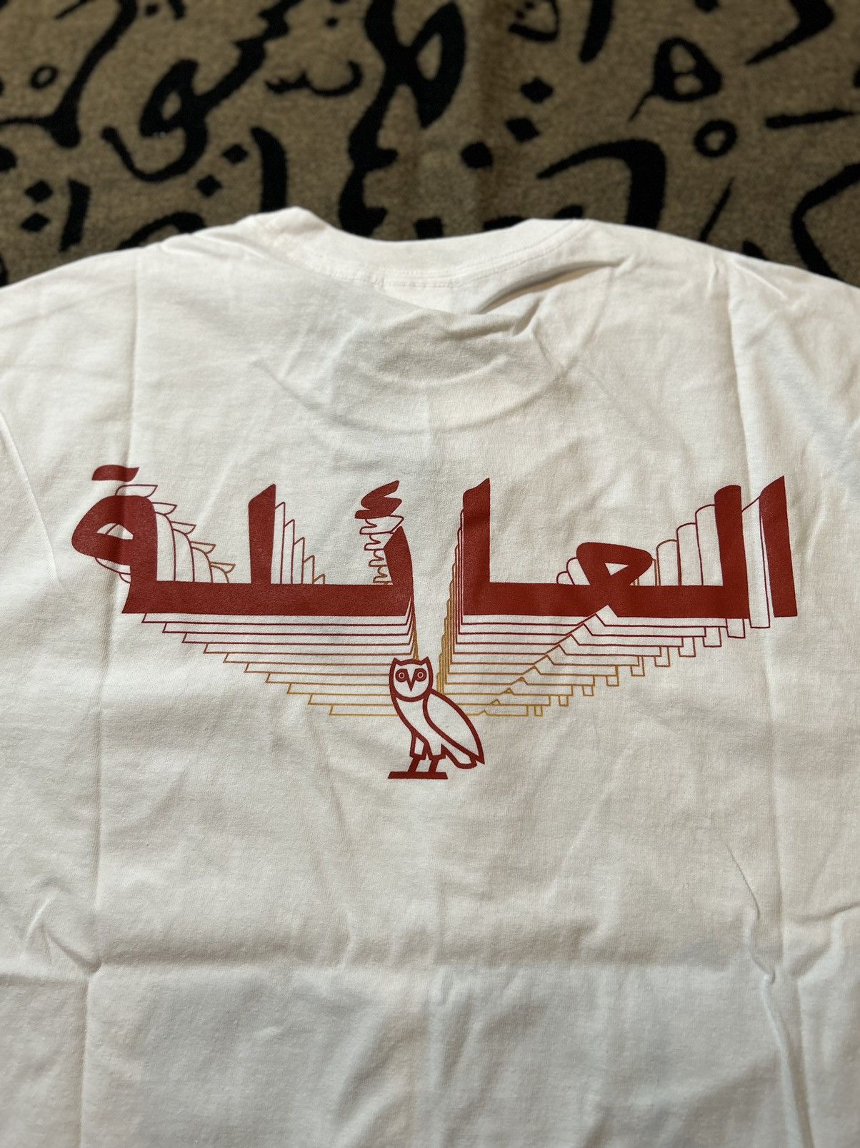 Drake OVO Arabic “The Family” Echo Tshirt Size US L / EU 52-54 / 3 - 6 Thumbnail