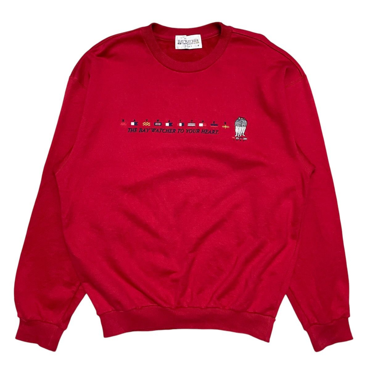 Japanese Brand × Vintage Vintage Baywathcer Crewneck Sweatshirt Size US L / EU 52-54 / 3 - 1 Thumbnail