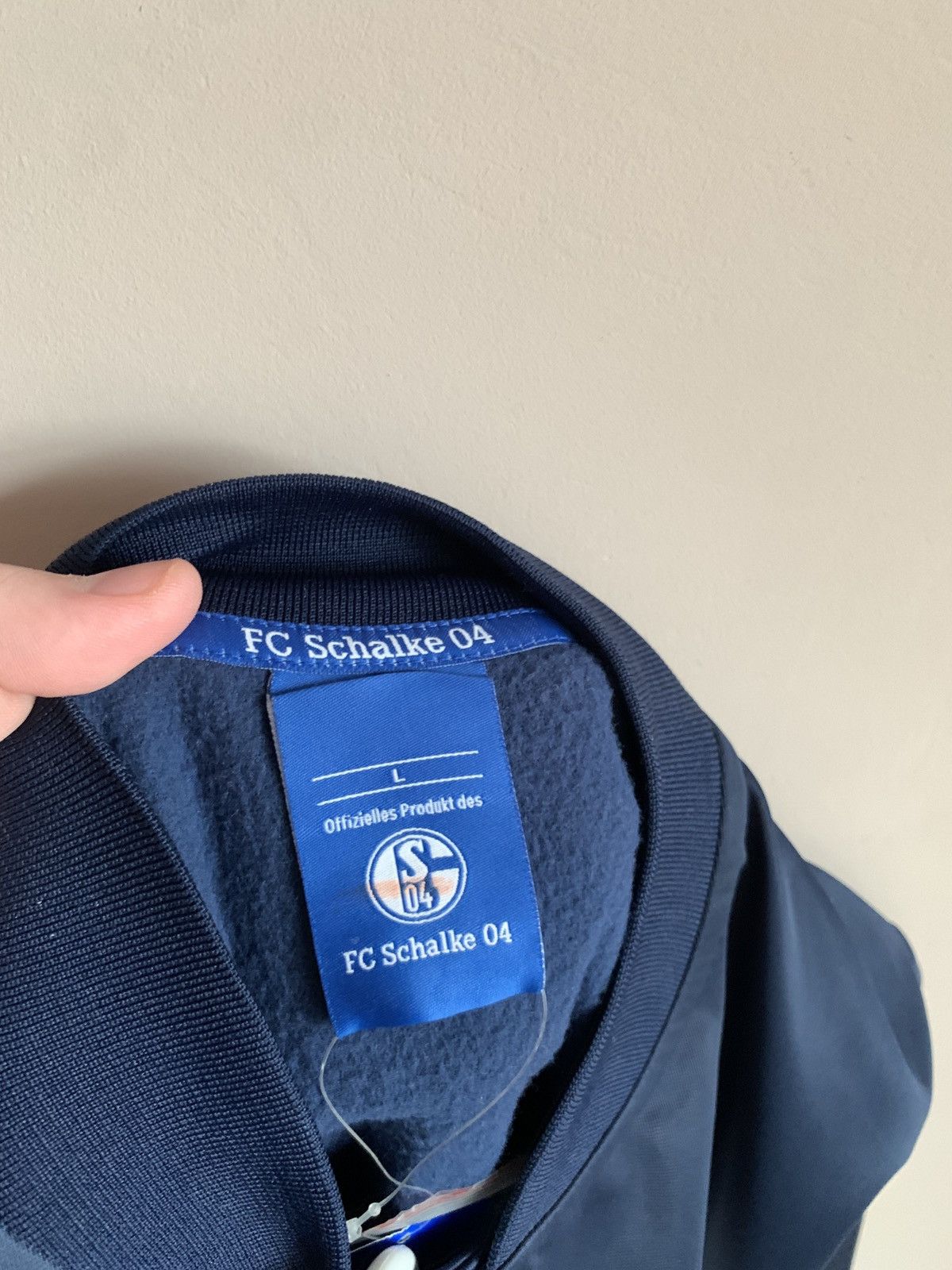 Other Schalke 04 Germany soccer football bomber jacket Retro Sz L Size US L / EU 52-54 / 3 - 8 Thumbnail