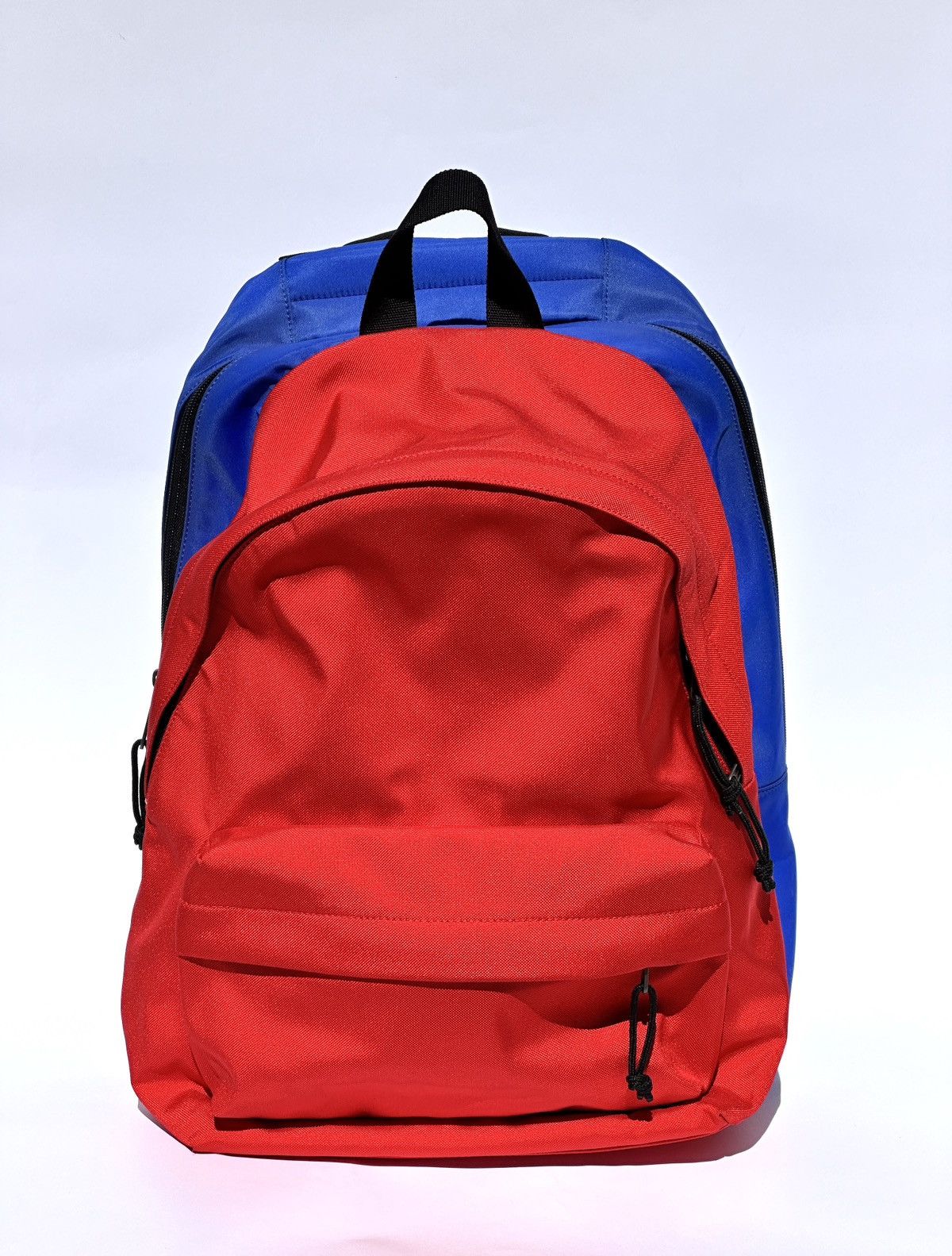 Balenciaga Demna Balenciaga Nylon Dbl Pack Backpack Blue/Red Size ONE SIZE - 1 Thumbnail