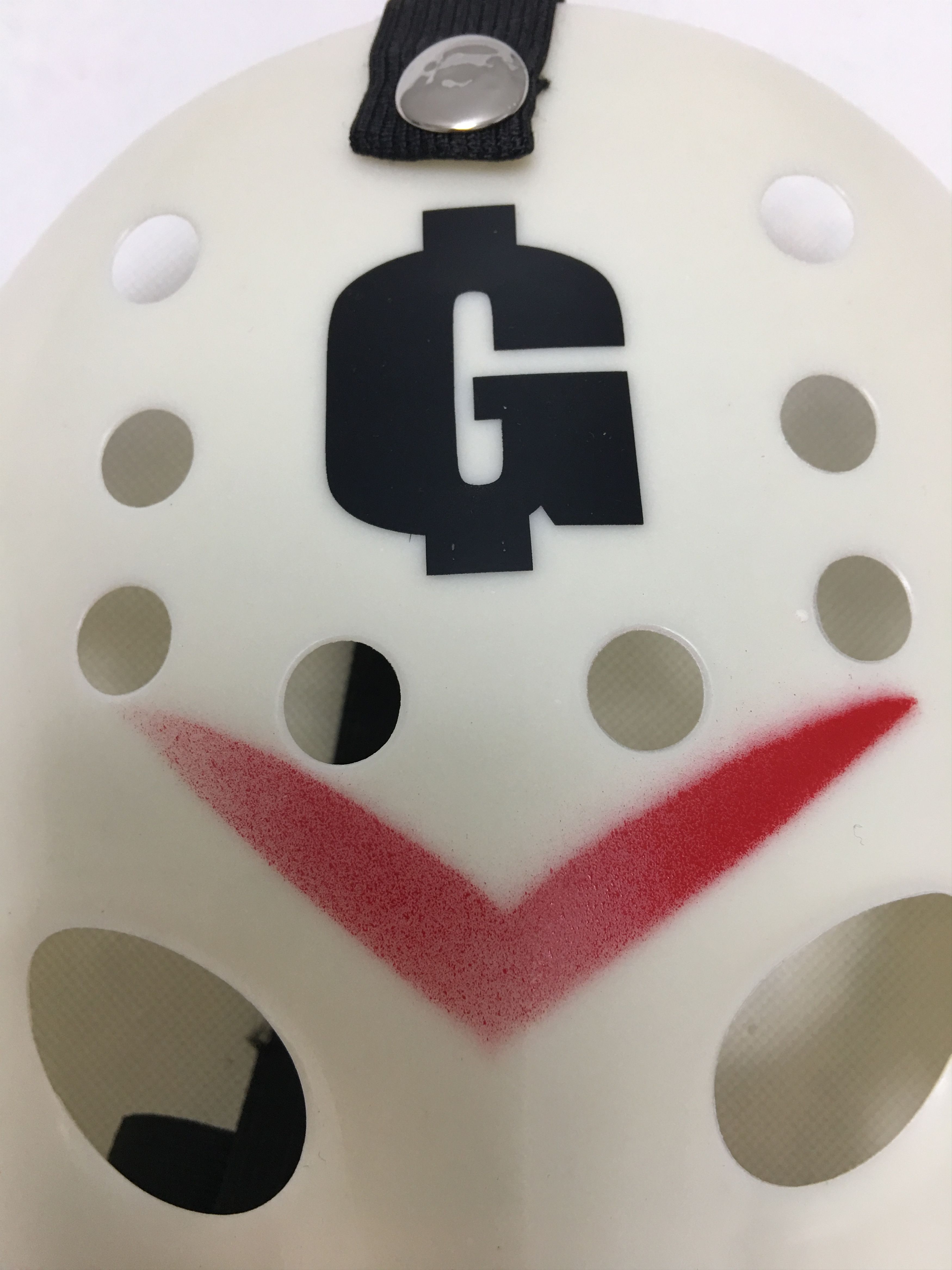 Goth Money Goth Money Records GMR Jason Voorhees Friday 13th Mask White Size ONE SIZE - 2 Thumbnail