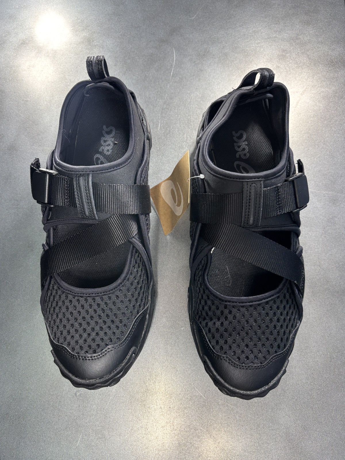 Asics Asics Gel Filimy Mesh Slip On Mary Jane Strap Sandal Loafers Size US 10.5 / EU 43-44 - 6 Thumbnail