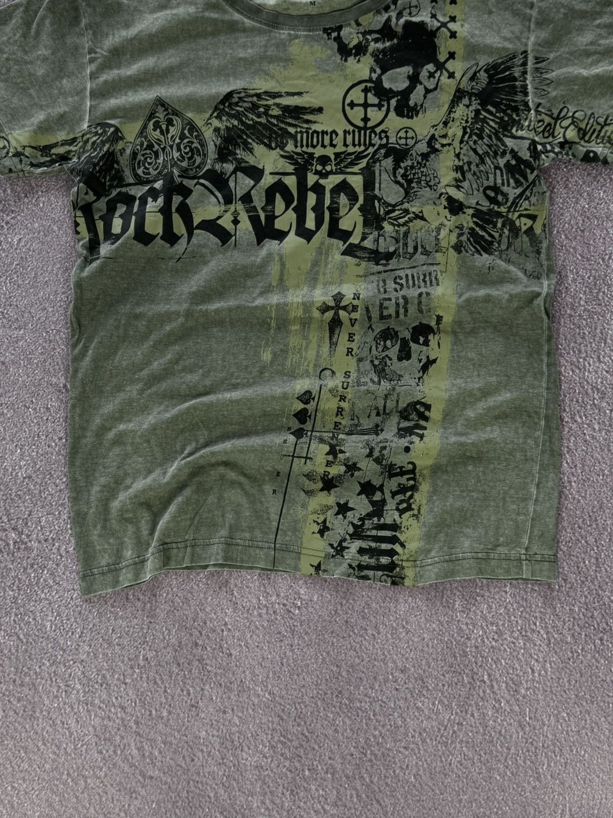 Vintage Rock Rebel Cyber Grunge 00s Streetwear T-Shirt Size US M / EU 48-50 / 2 - 3 Thumbnail