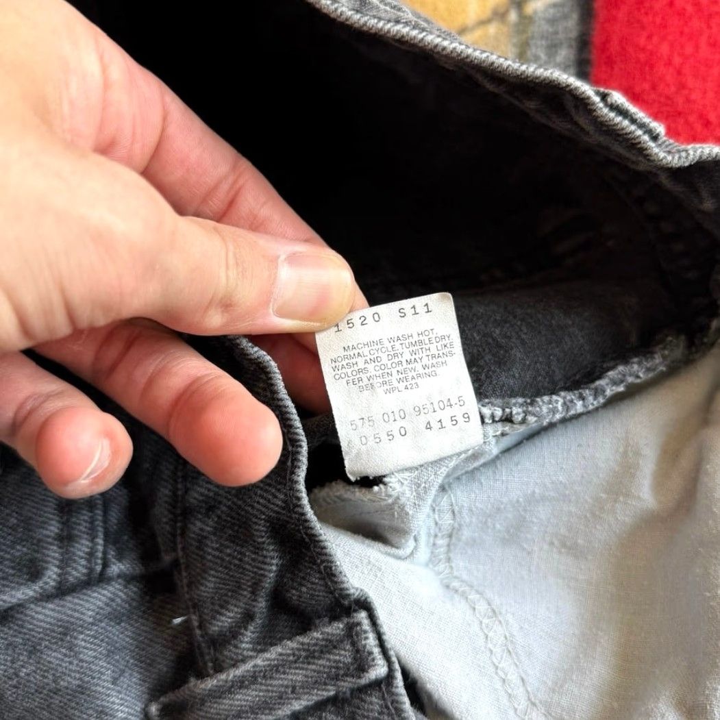 Levi's VINTAGE Levi’s Black Tab Denim Jeans 32x30 Regular Men USA 90s Tapered Style Size US 32 / EU 48 - 6 Thumbnail