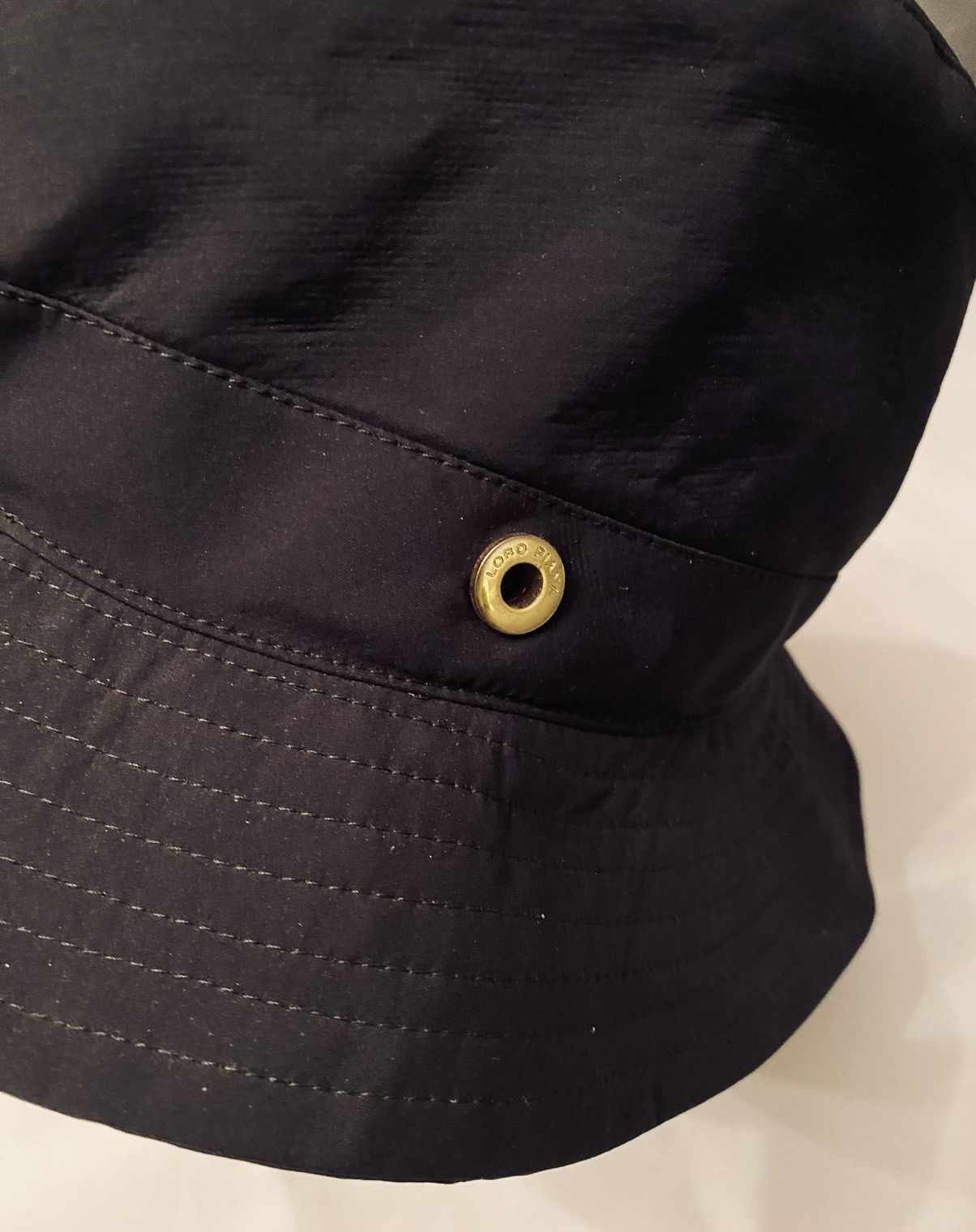 Loro Piana Loro Piana 🇮🇹 black stormsystem Sally Techno bucket hat NEW Size ONE SIZE - 3 Thumbnail