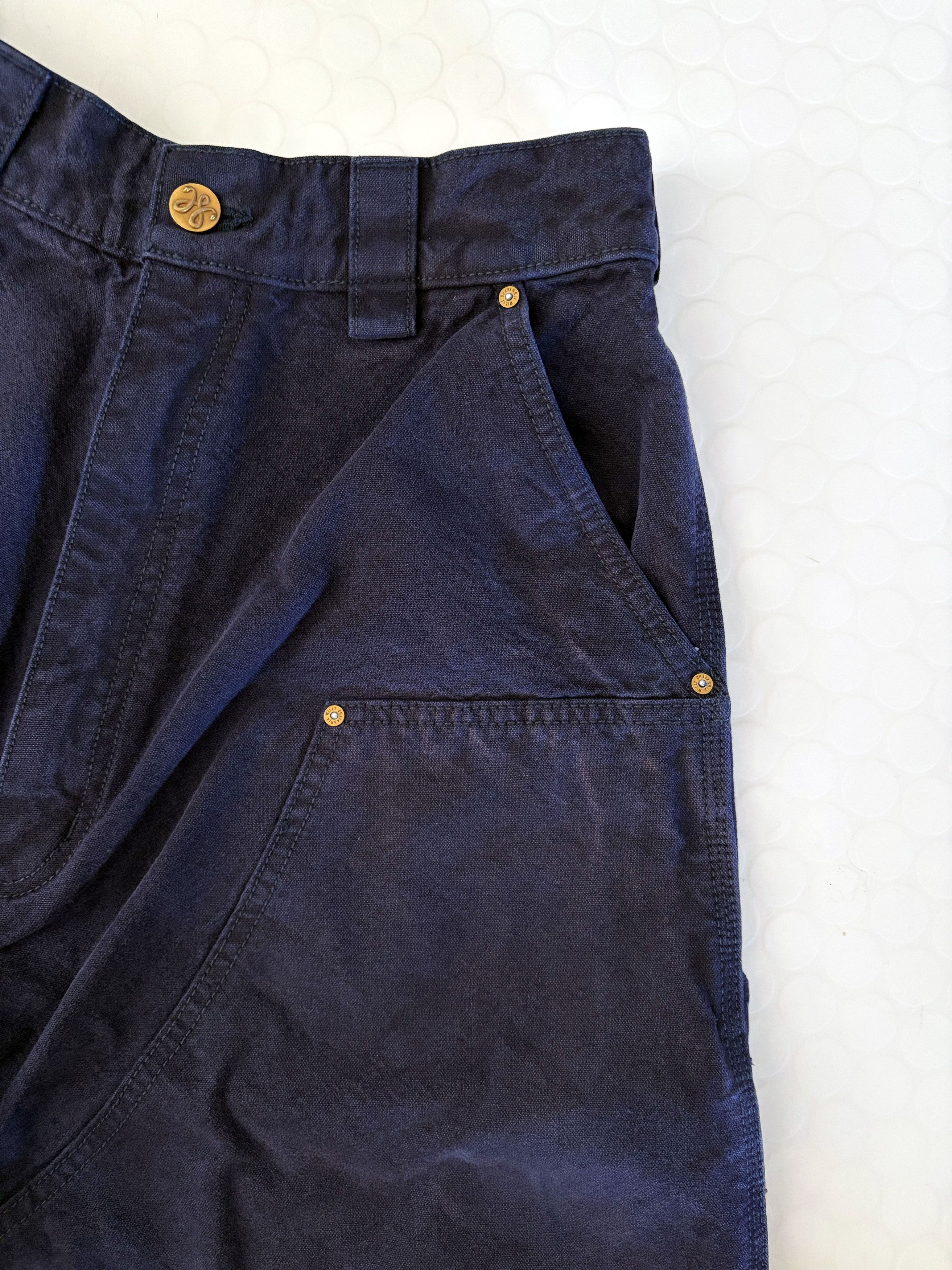 Willy Chavarria Stockton Double Knee Short in Peacoat Size US 30 / EU 46 - 3 Thumbnail