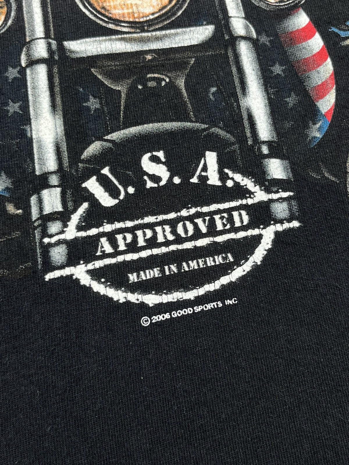 Vintage © 2006 THE GREAT AMERICAN HAWG MADE IN USA T-SHIRT Size US M / EU 48-50 / 2 - 6 Thumbnail