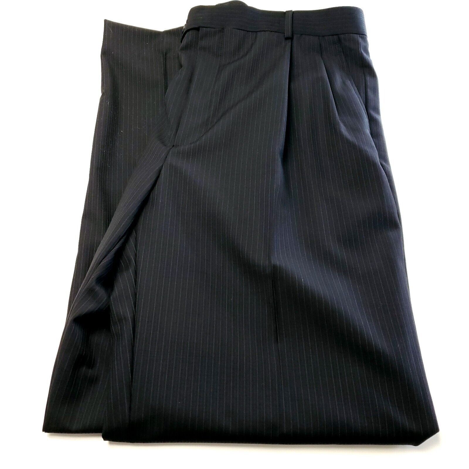 Joseph & Feiss Joseph & Feiss Wool 2 Button 2 Piece Suit 42L Charcoal Gray Size 42L - 3 Thumbnail