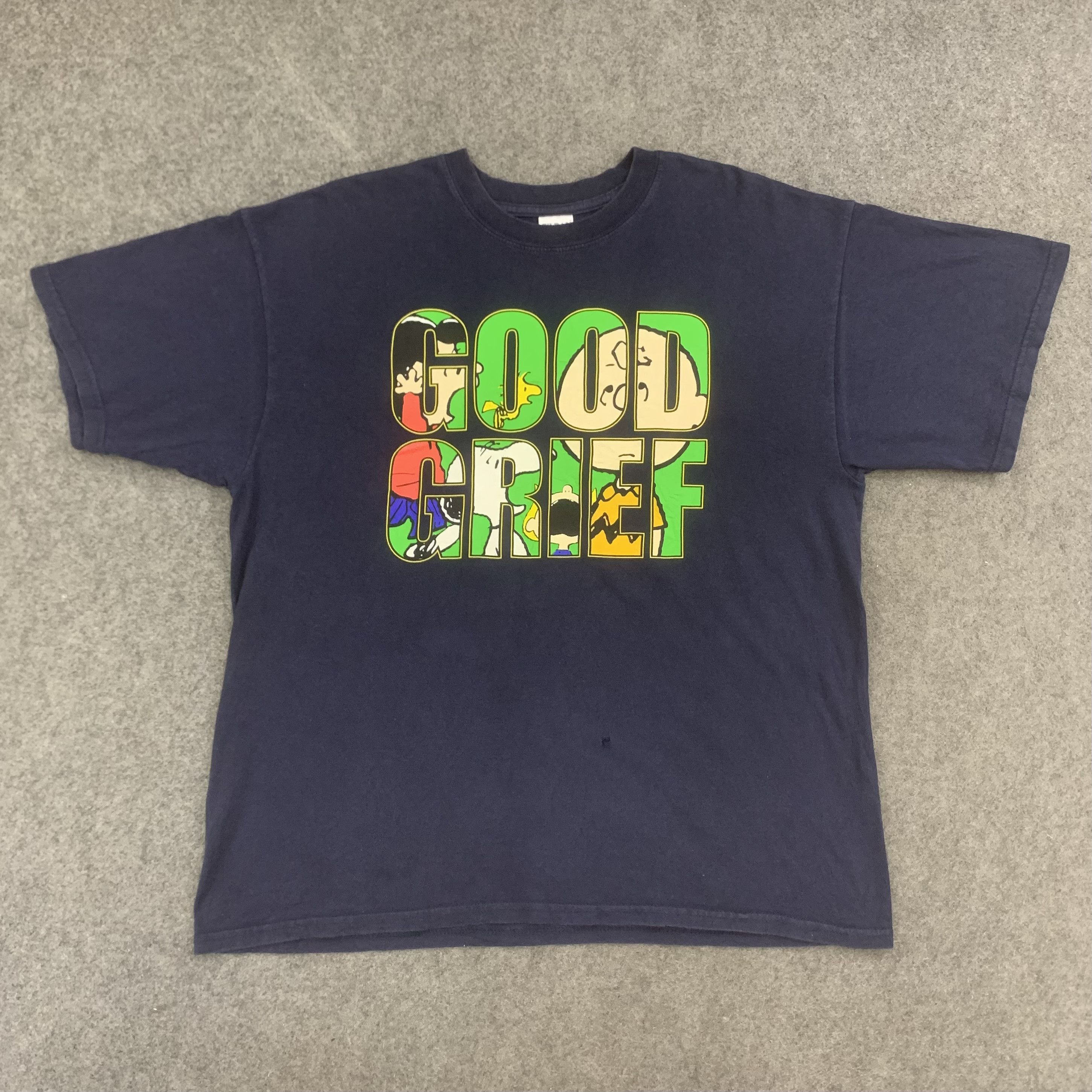 Vintage Good Grief T-shirt Cartoon - R008 Size US XL / EU 56 / 4 - 1 Thumbnail