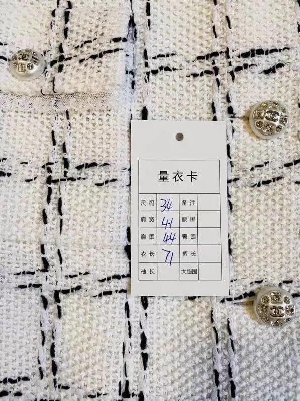 Chanel Chanel 23S plaid tweed suit jacket Nextarrow-2505 Size XXS / US 00 / IT 34 - 4 Thumbnail