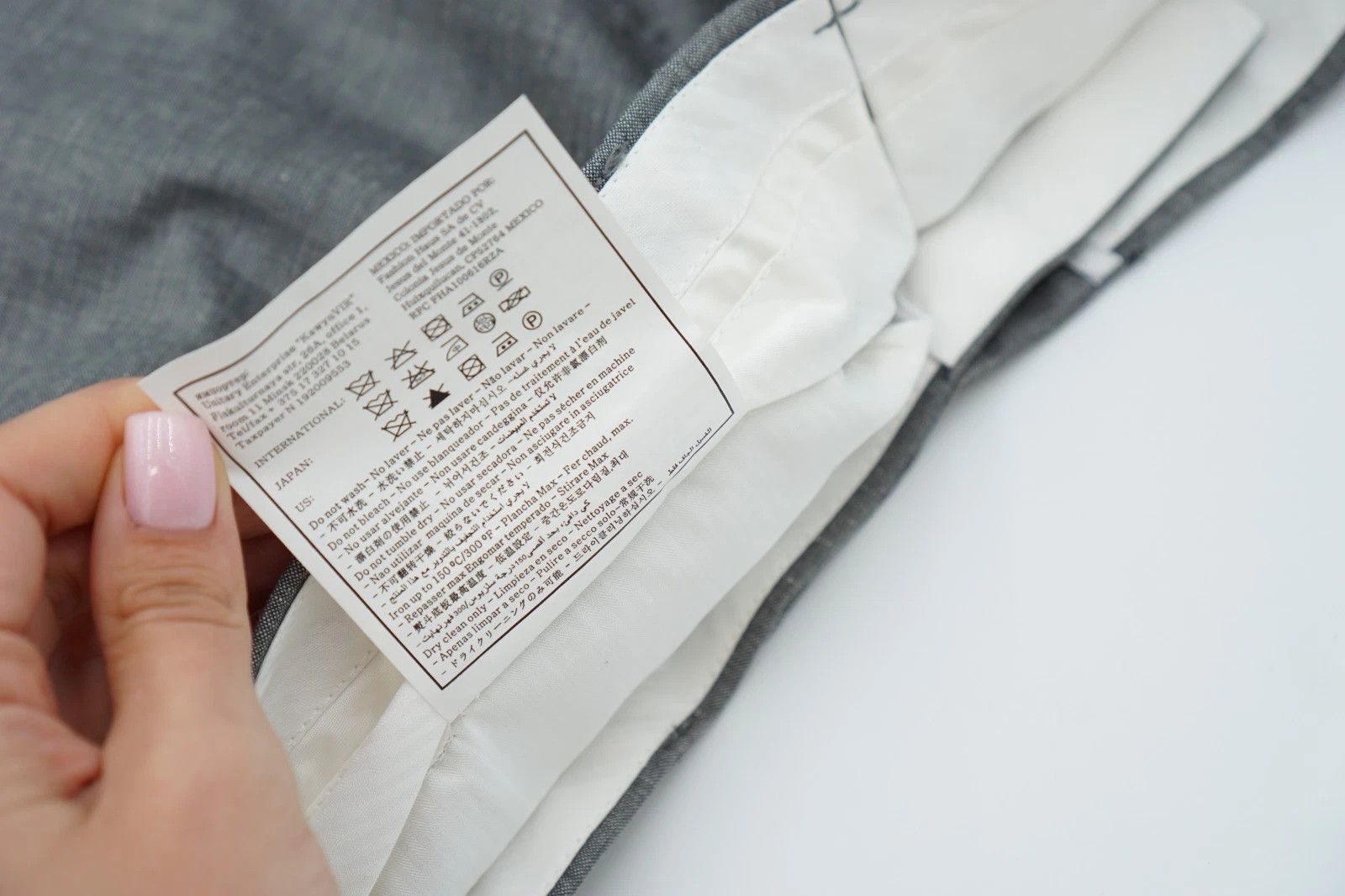 Suitsupply Men Suitsupply Pants Grey Washington Wool & Linen UK/US36 Size 36R - 6 Thumbnail