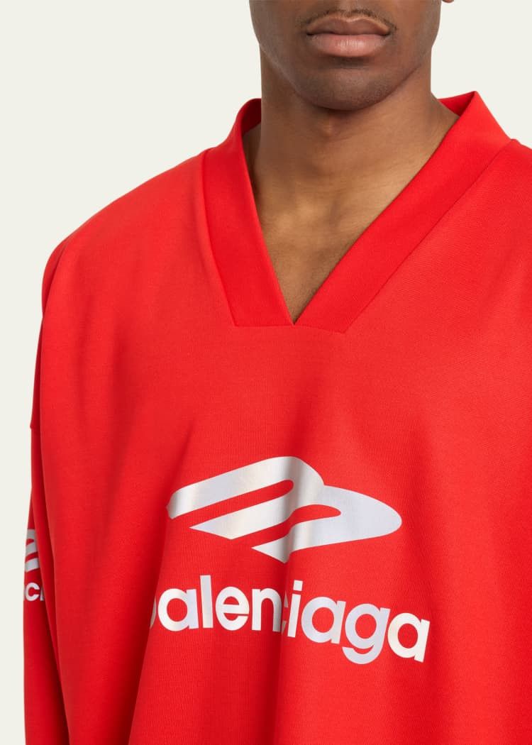Balenciaga Skiwear Sport Icon Shiny Jersey Ski T-Shirt l Size US L / EU 52-54 / 3 - 4 Thumbnail