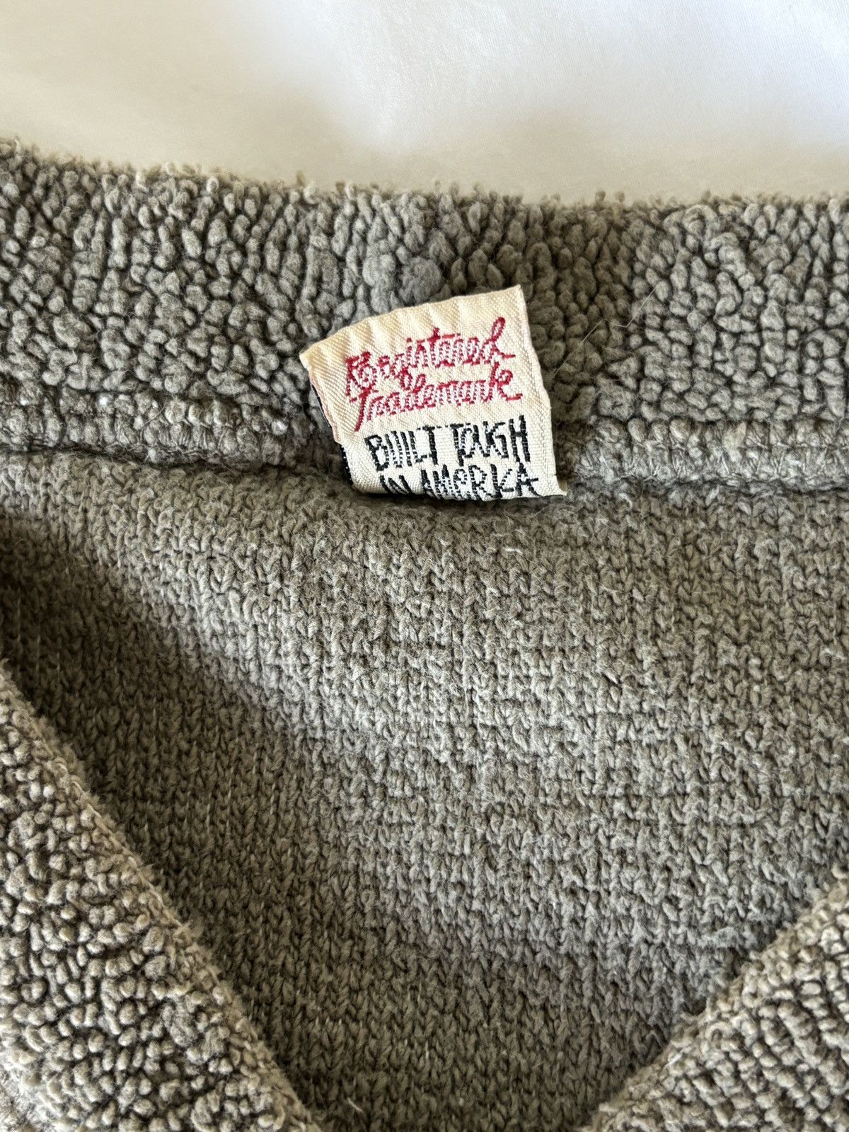 Stussy 90s Stüssy Workgear Terry Cloth V-Neck - Made in USA Size US L / EU 52-54 / 3 - 4 Thumbnail