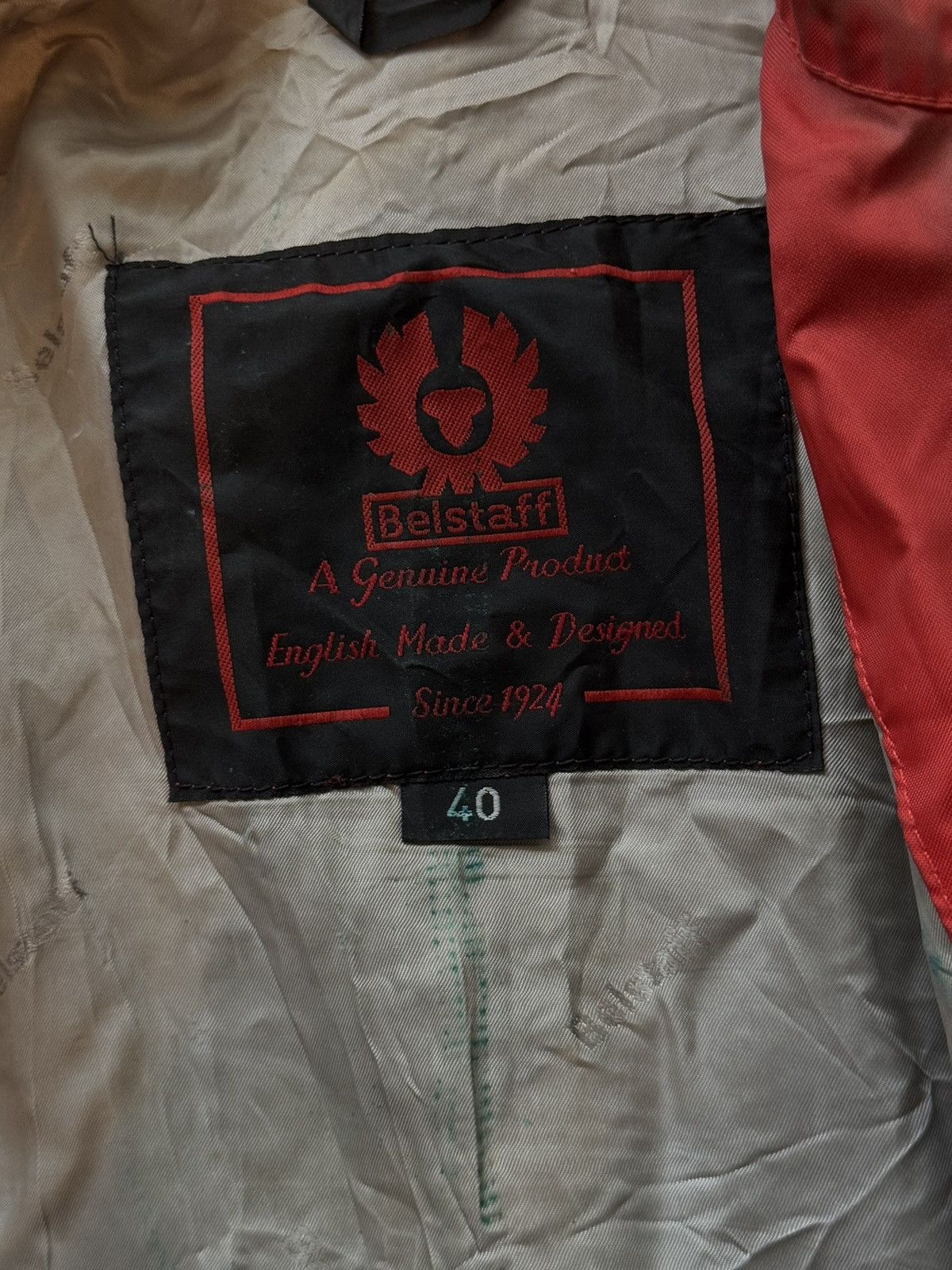 Belstaff × Designer × Vintage Belstaff 1990s vintage nylon biker jacket Size S / US 4 / IT 40 - 11 Thumbnail