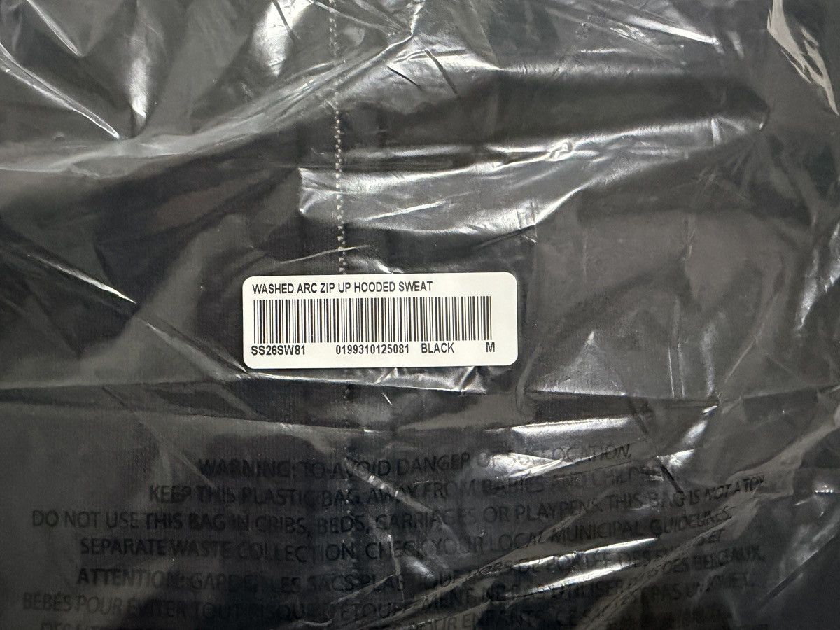 Supreme Supreme Cracked Raglan Zip Up Hooded Sweatshirt Size US M / EU 48-50 / 2 - 3 Thumbnail