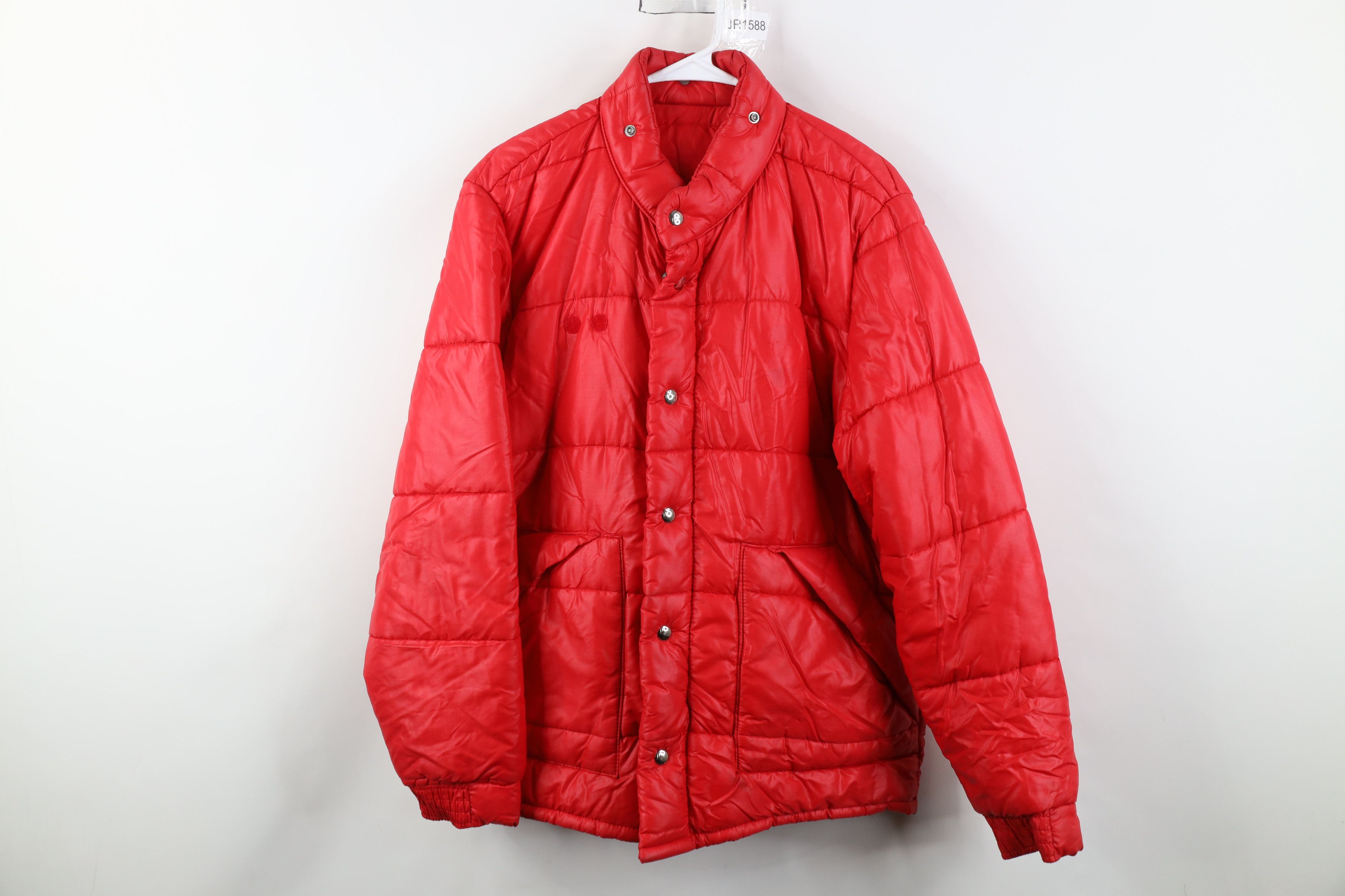 Vintage Vintage 70s Streetwear Winter Full Zip Puffer Jacket Coat Size US M / EU 48-50 / 2 - 1 Thumbnail