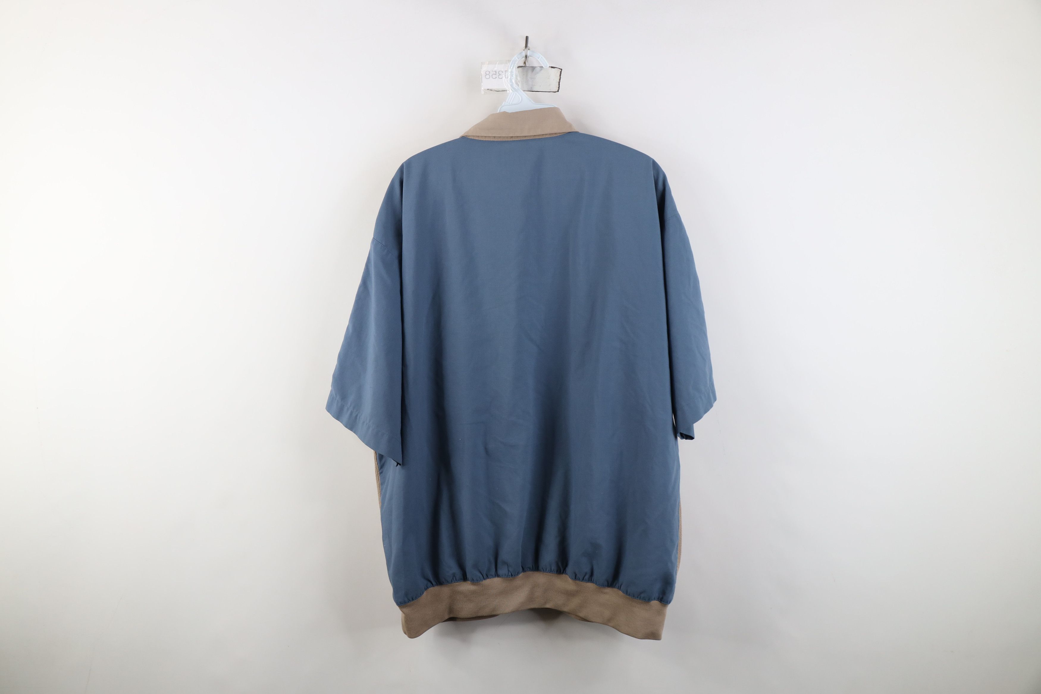 Vintage Vintage 90s Streetwear Panel Ribbed Knit Pullover Polo Shirt Size US XL / EU 56 / 4 - 11 Thumbnail