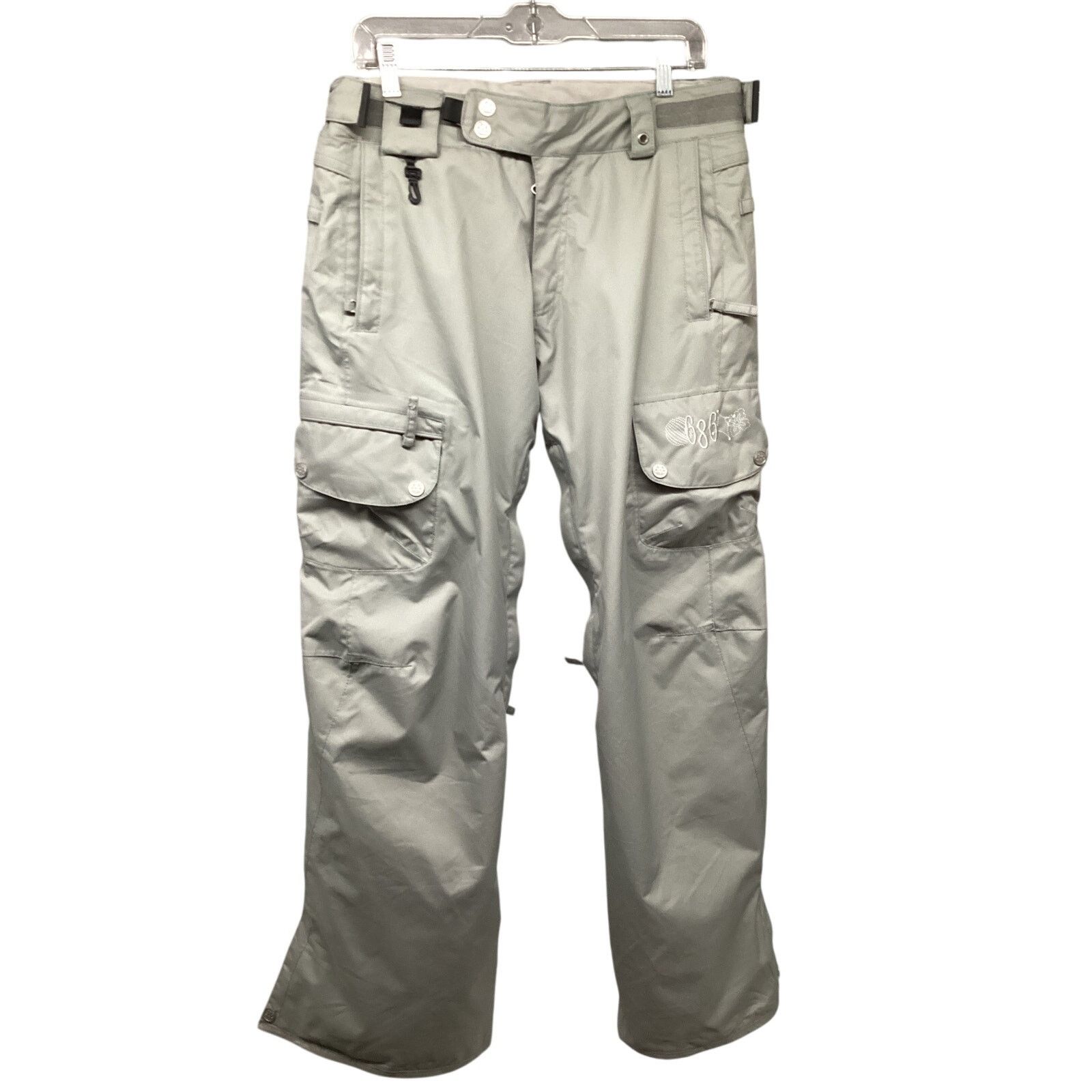 686 686 Womens Beige Snowboarding Ski Cargo Pants Medium Size 32" / US 10 / IT 46 - 1 Thumbnail