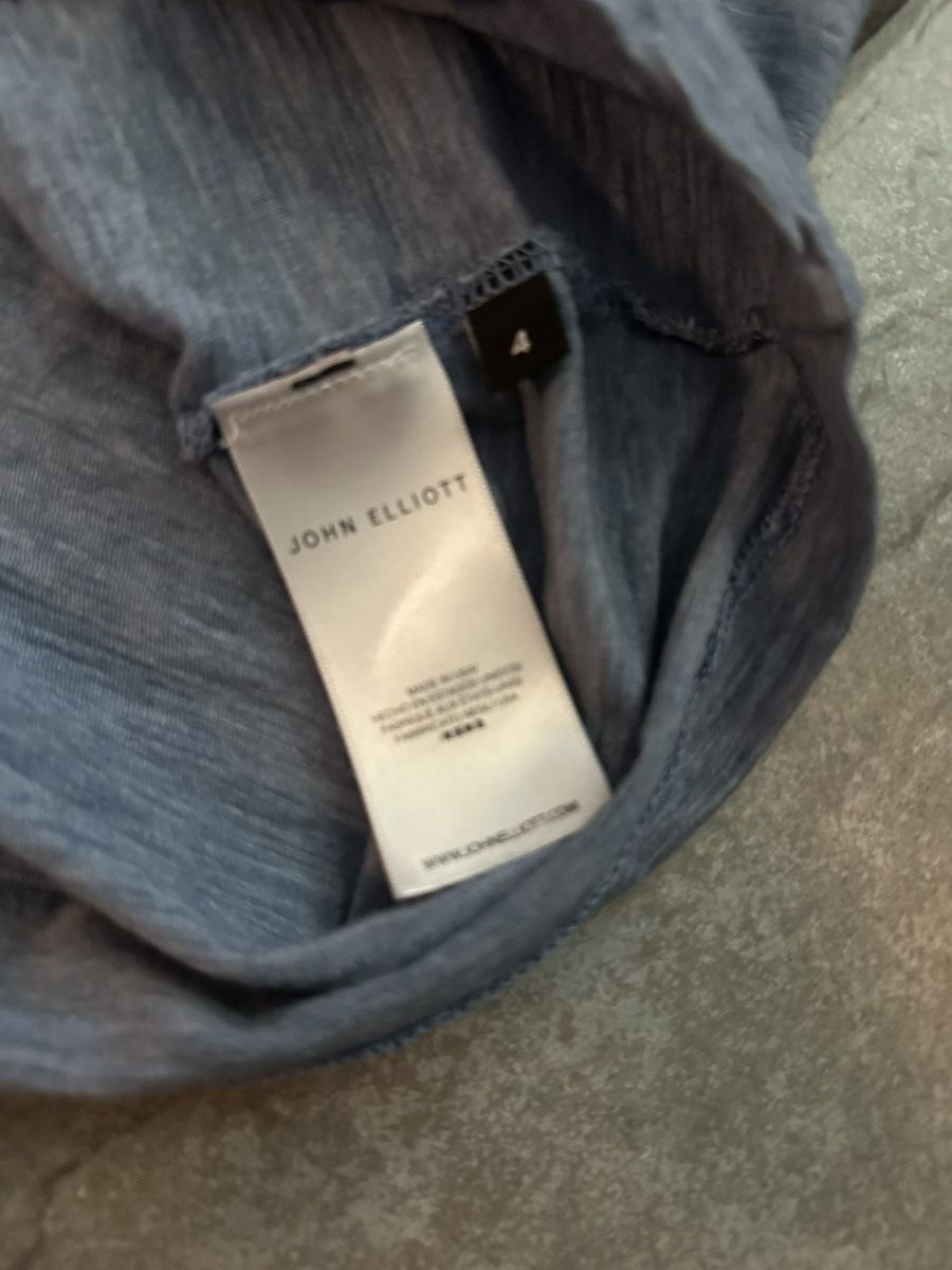 John Elliott John Elliott Blue tee Size US XL / EU 56 / 4 - 3 Thumbnail