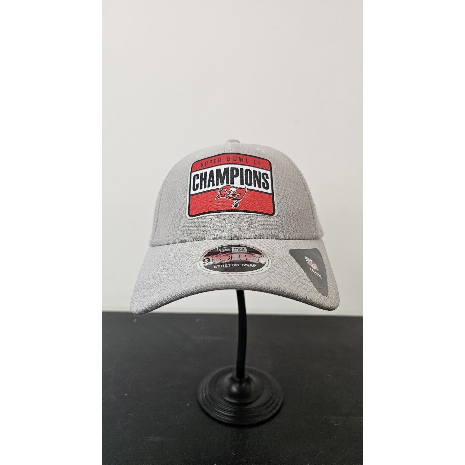 New Era New Era 9Forty TB Buccaneers SB LV Champions Snapback Hat Size ONE SIZE - 1 Thumbnail