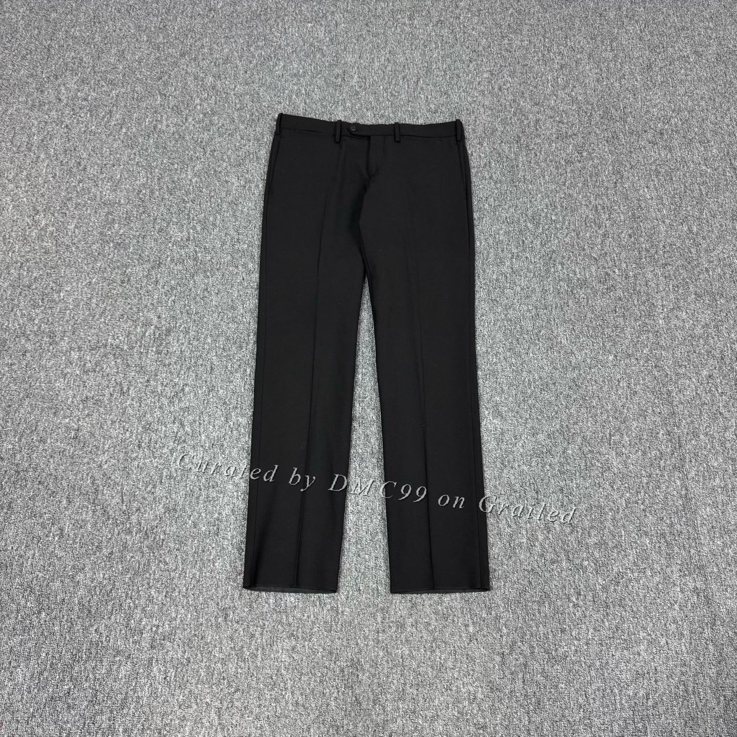 Neil Barrett Neil Barrett Black Wool Trousers Size 50 Size US 34 / EU 50 - 1 Thumbnail