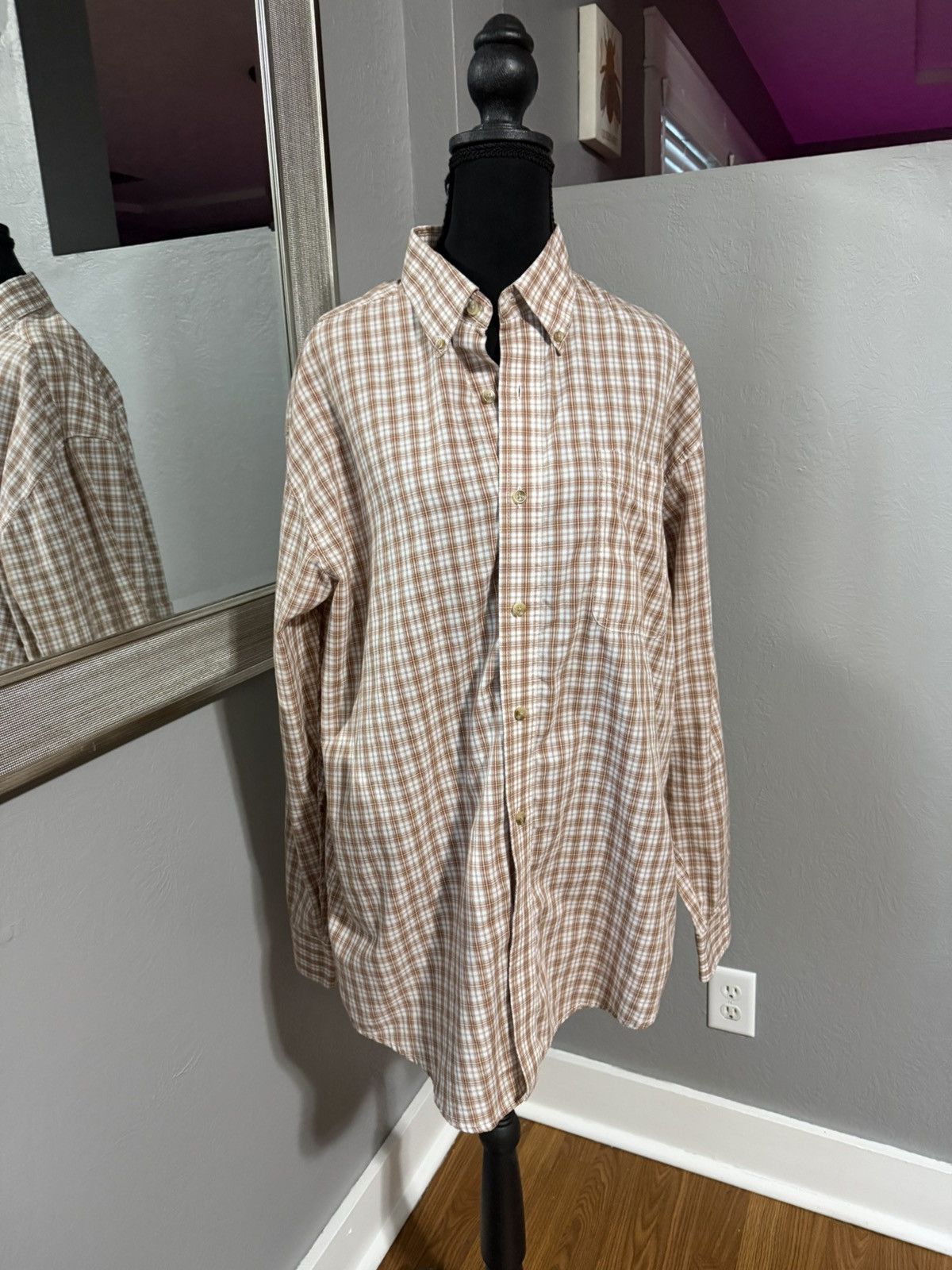 Wrangler Wrangler Riata Plaid Western Button Down Shirt Large. Size US L / EU 52-54 / 3 - 2 Thumbnail