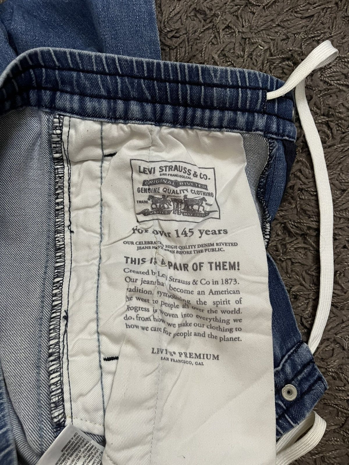 Levi's 2000s Levis skinny side tape logos #H3 Size US 28 / EU 44 - 5 Thumbnail