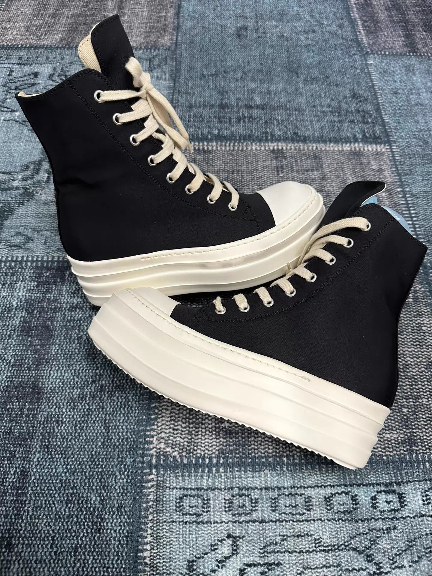 Rick Owens Rick Owens Converse 38 Elevated Thick Sole Size US 7.5 / IT 37.5 - 4 Thumbnail
