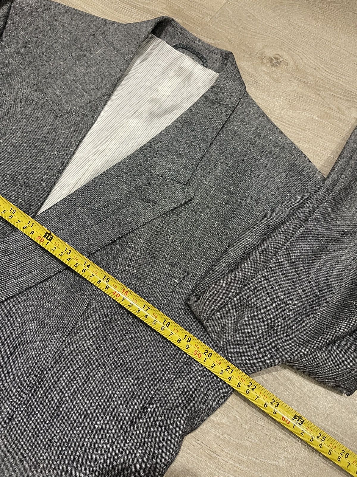 Vintage 🔥Vintage double-breasted suit classic blazer + trousers 40L Size 40L - 20 Thumbnail