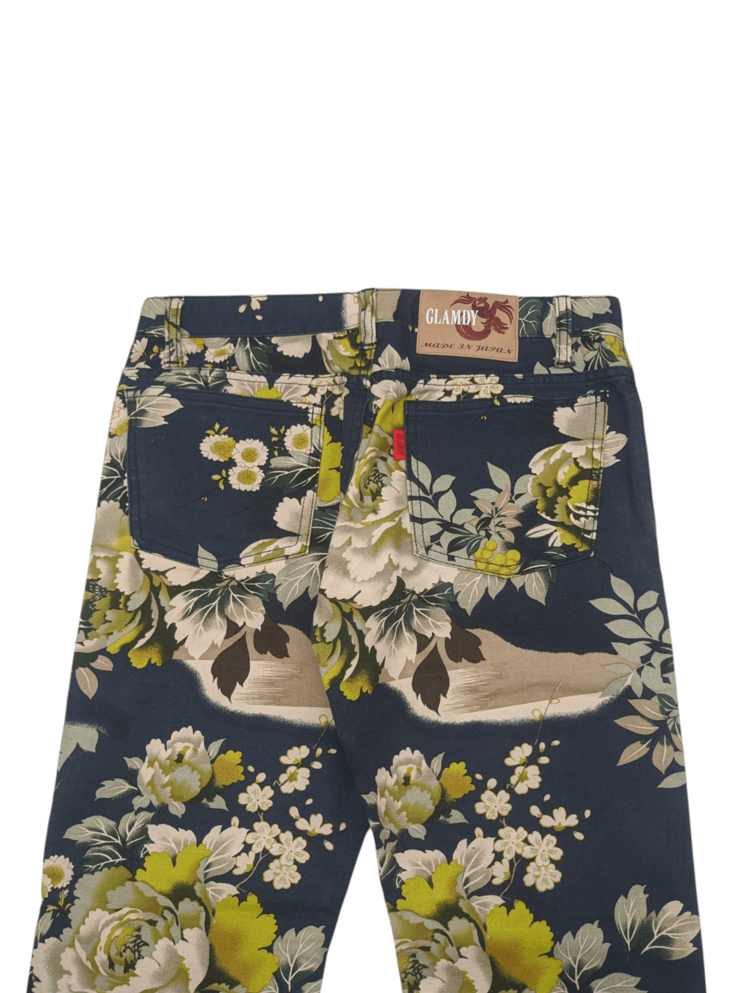 Japanese Brand 00's Glamdy Floral Pants Size US 30 / EU 46 - 7 Thumbnail