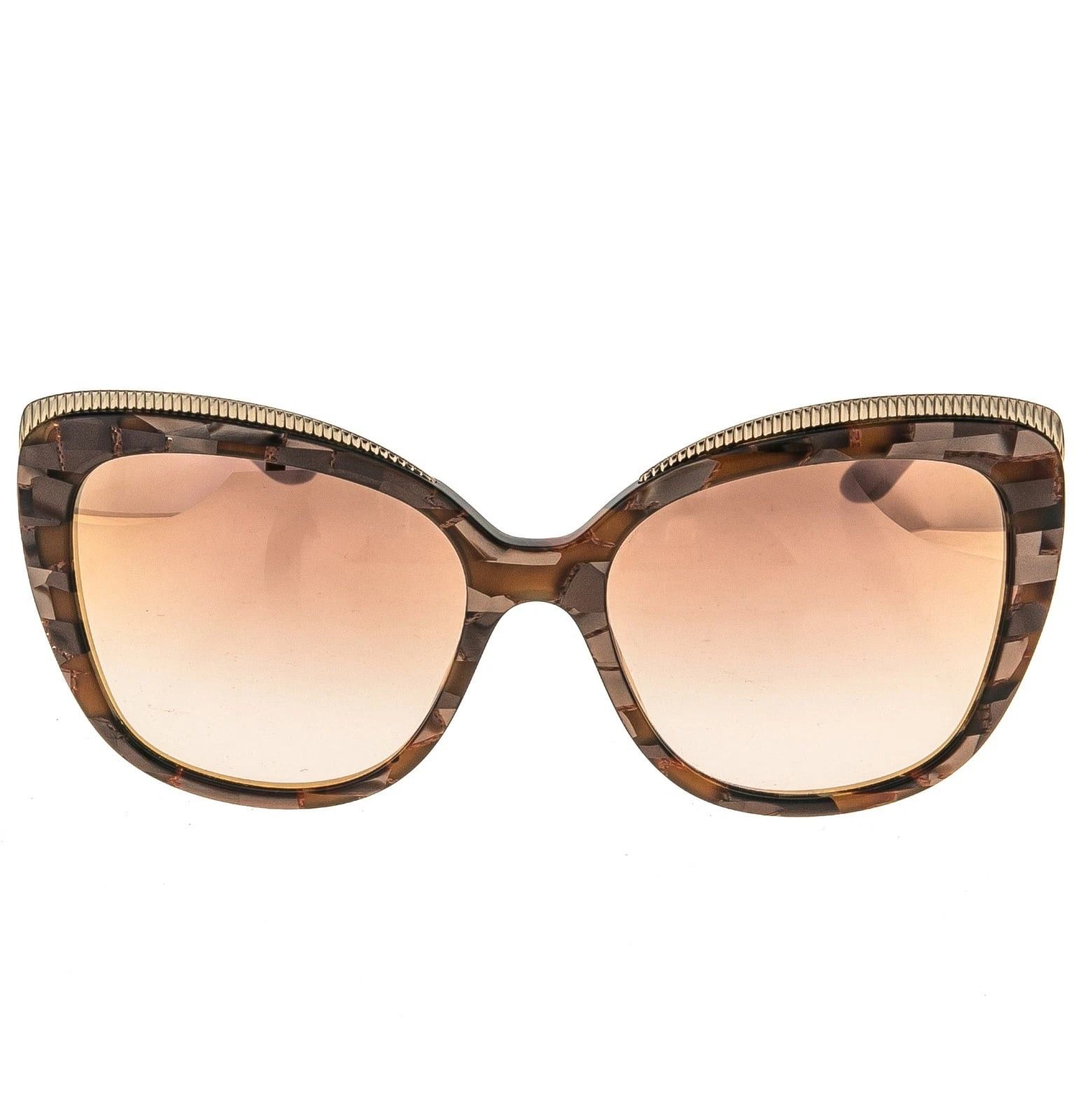Dolce & Gabbana DOLCE & GABBANA DG4332 GROS GRAIN 4332 Rose Sunglasses Size ONE SIZE - 5 Thumbnail