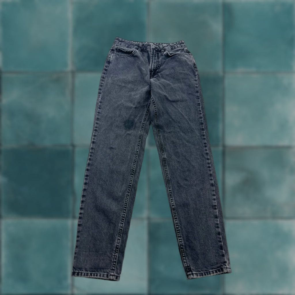 Bdg VINTAGE BDG Jeans Women’s 26 Black Mom High Rise Taper Urban Outfitters Size 26" / US 2 / IT 38 - 1 Thumbnail