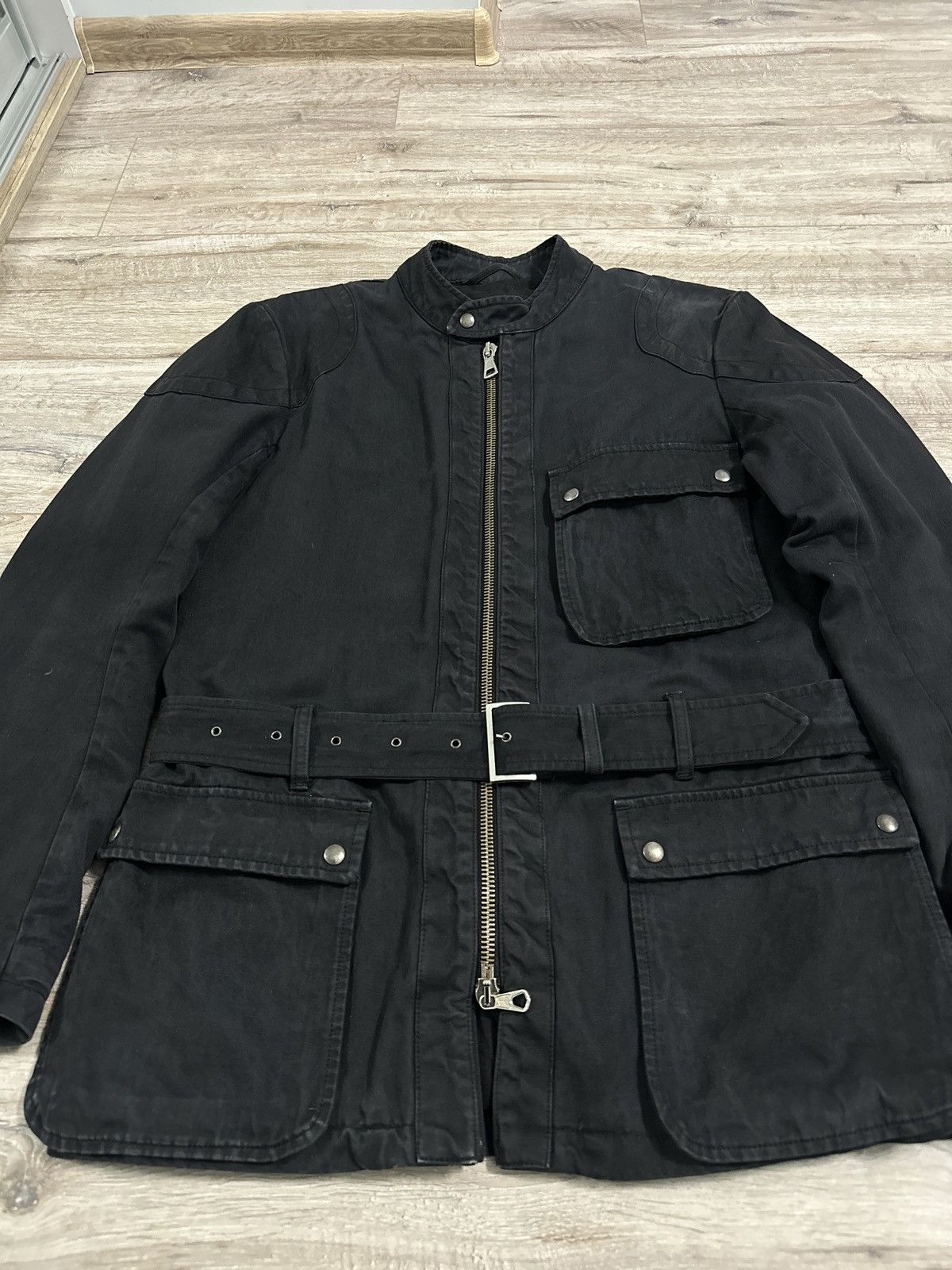 Maison Margiela Martin Margiela 2005 AW Military Rider Biker Jacket Coat Size US M / EU 48-50 / 2 - 6 Thumbnail