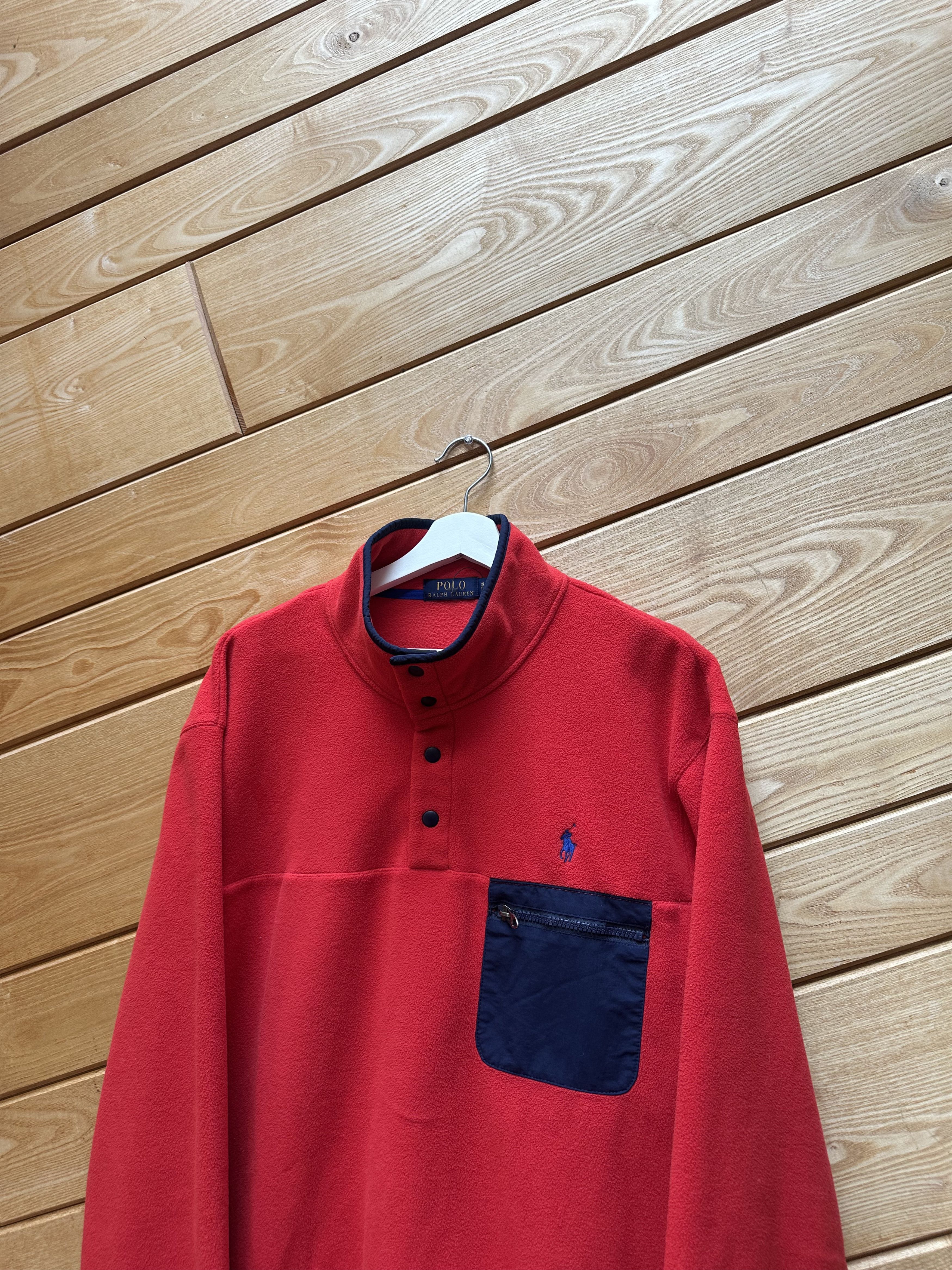 Polo Ralph Lauren Men’s Casual 1/3 Zip Sweater Fleece Polo Ralph Lauren Size US XL / EU 56 / 4 - 1 Thumbnail