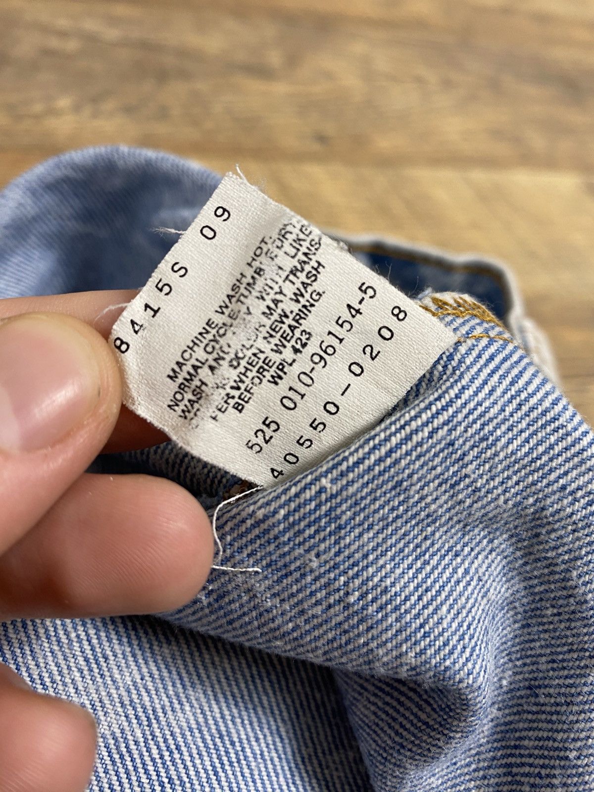 Levi's VINTAGE 80s LEVIS 550 ORANGE TAB ACID WASH JEANS MADE IN USA Size US 36 / EU 52 - 10 Thumbnail