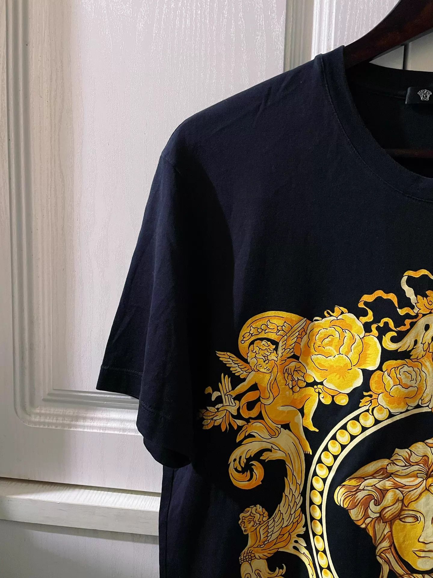 Versace Versace Runway Angel Medusa Print S/S Tee M Size M / US 6-8 / IT 42-44 - 5 Thumbnail