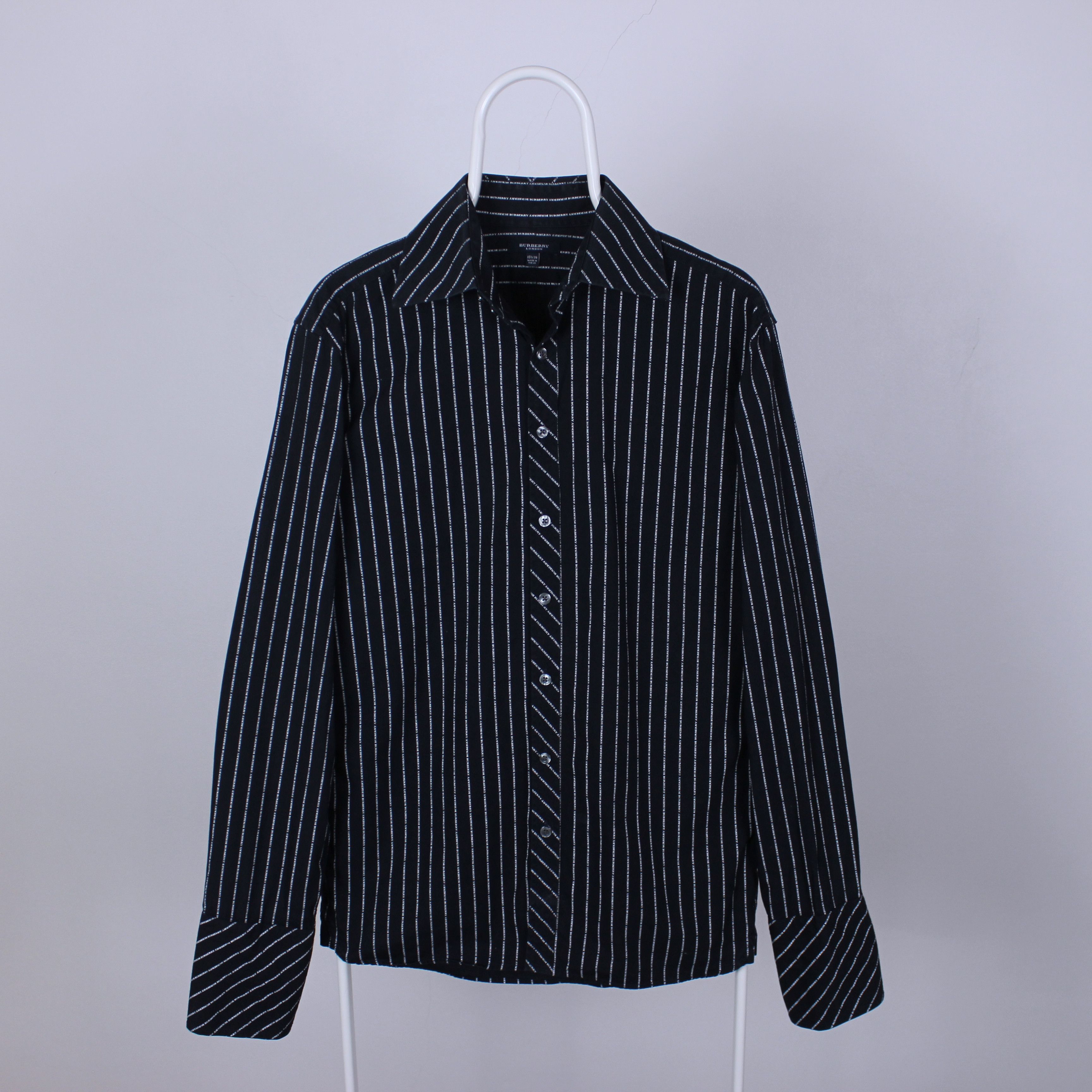 Burberry Burberry shirt men monogram 15 39 1/2 L tailored Size US L / EU 52-54 / 3 - 3 Thumbnail