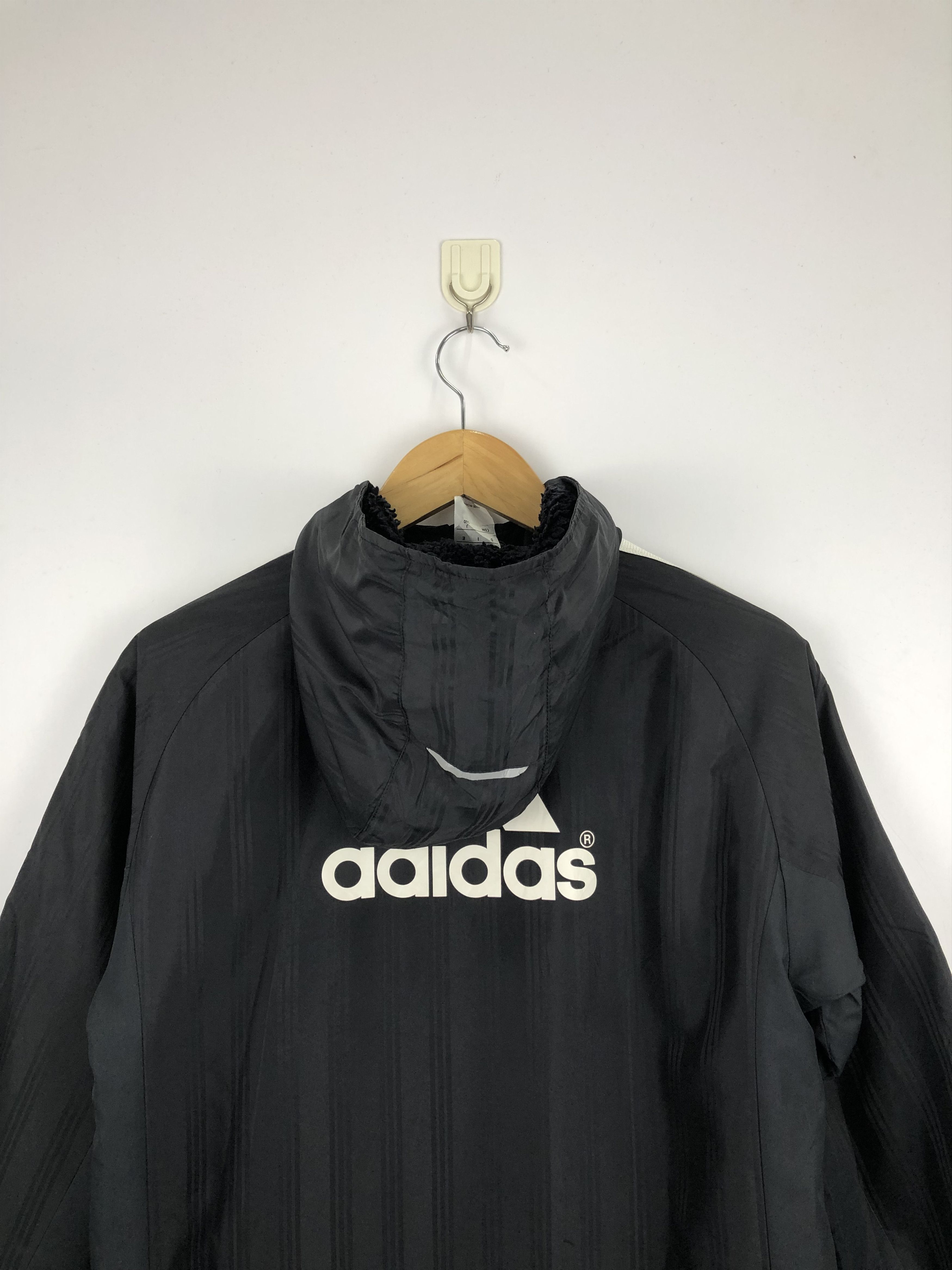 Vintage Vintage Adidas Hoodie Long Jacket J0766 Size US M / EU 48-50 / 2 - 5 Thumbnail