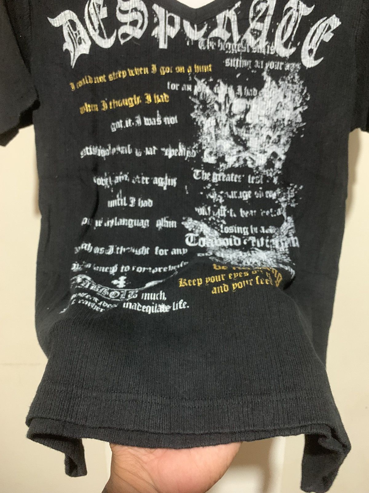 Hysteric Glamour × Undercover Japanese Strange Heaven Poem LGB Style Tee Shirt Size US L / EU 52-54 / 3 - 4 Thumbnail