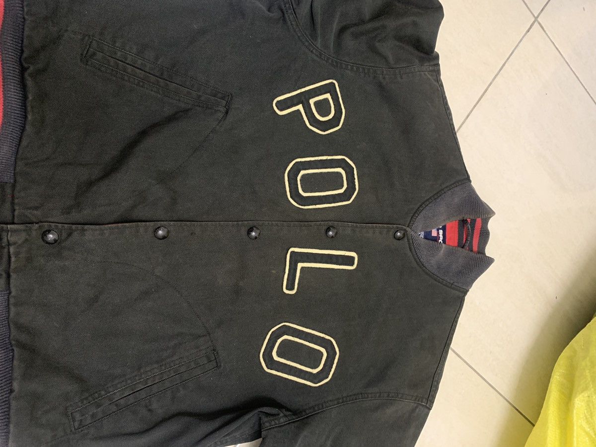 Polo Ralph Lauren Vintage Polo Sport Tiger Head Varsity Jacket 1990’s Size US S / EU 44-46 / 1 - 16 Thumbnail