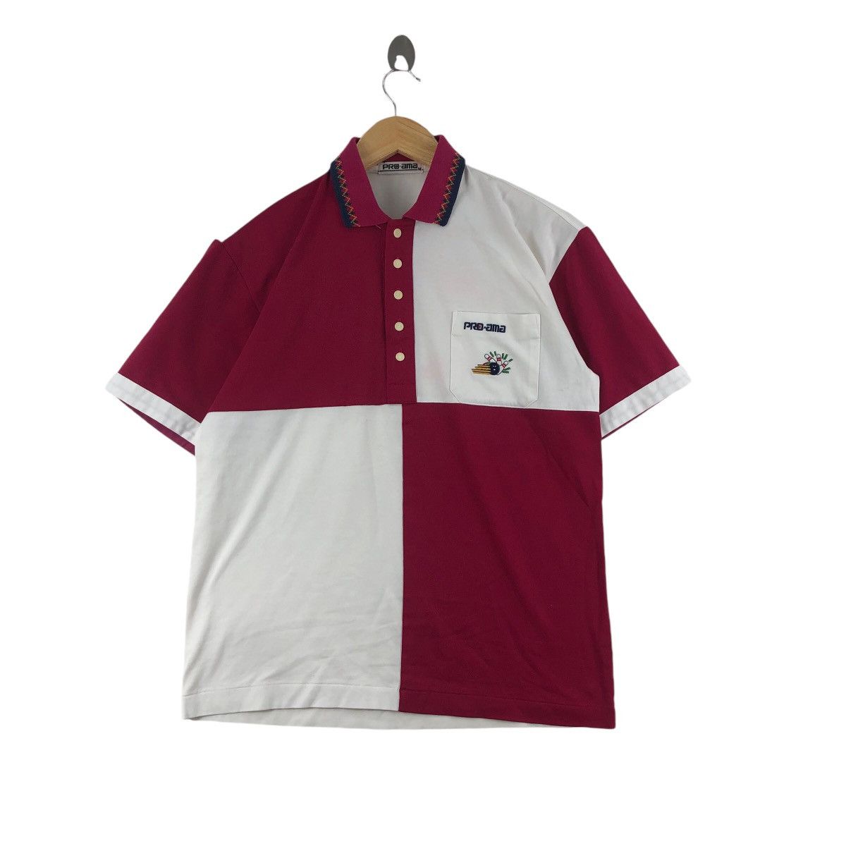 Japanese Brand × Vintage Vintage Pro-Ama Bowling Shirt Collared Ayumi Fuji Size US M / EU 48-50 / 2 - 1 Thumbnail