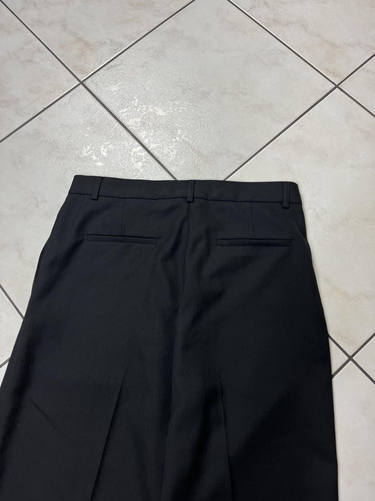 Acne Studios Acne Studios wool relaxed tailored trousers creased pants Size 30" / US 8 / IT 44 - 16 Thumbnail