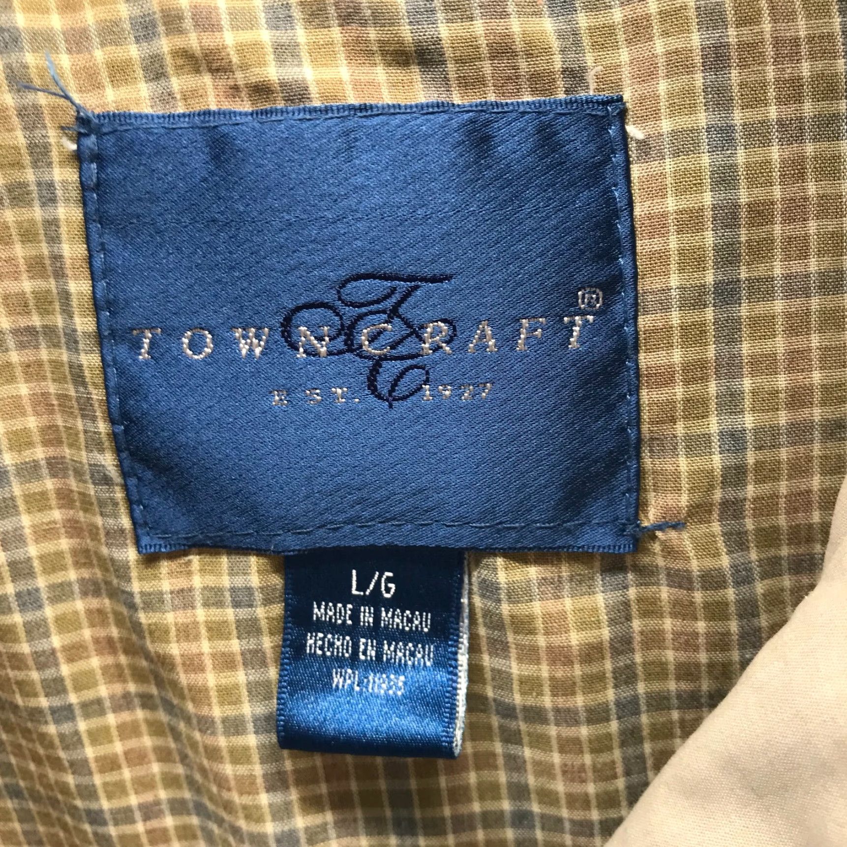 Vintage VINTAGE TownCraft Jacket Mens Adult Large Blue 80s Motorcycle Hooded Zip Full Zip Style: Motorcycle Jacket Accessories: snaps Vintage Clothing Size US L / EU 52-54 / 3 - 7 Thumbnail