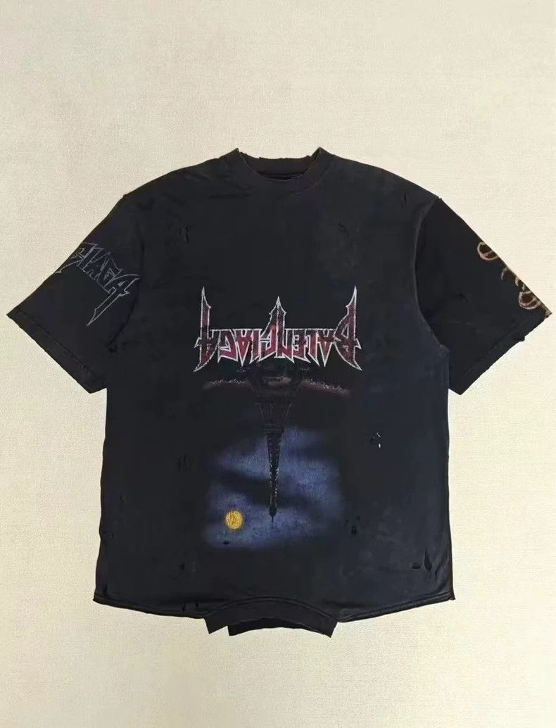 Balenciaga Balenciaga 23fw Inverted Iron Tower Mud Stained Damaged Wat Size US XL / EU 56 / 4 - 1 Thumbnail