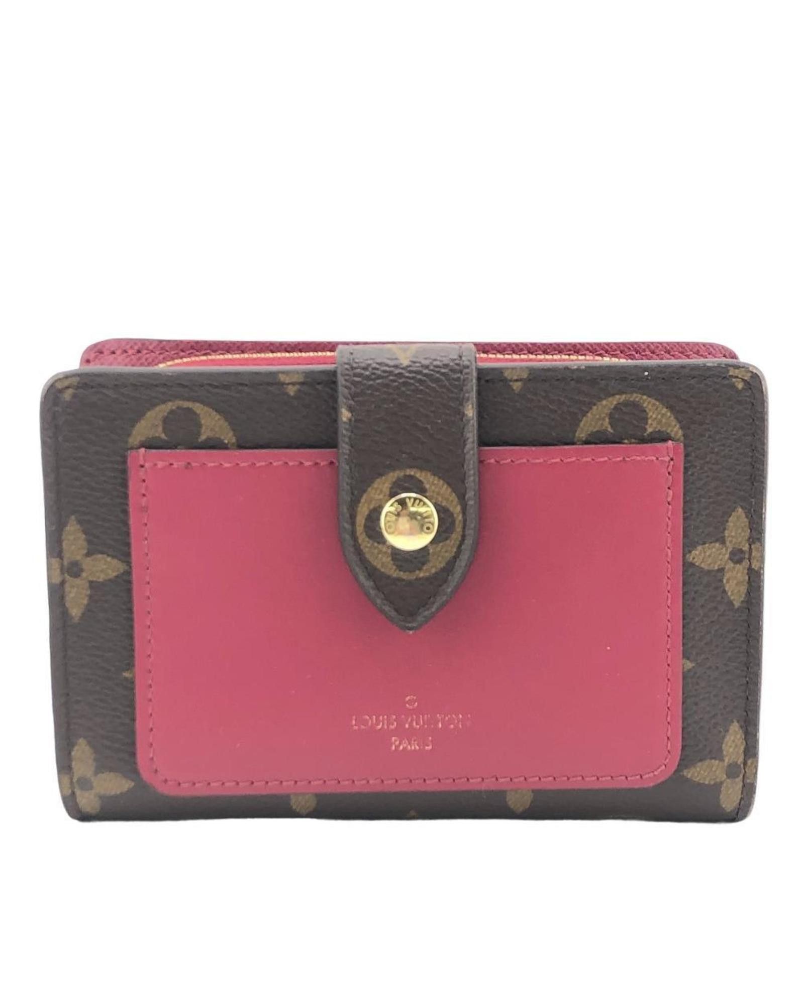 image of Louis Vuitton Elegant Brown Canvas Wallet For Women