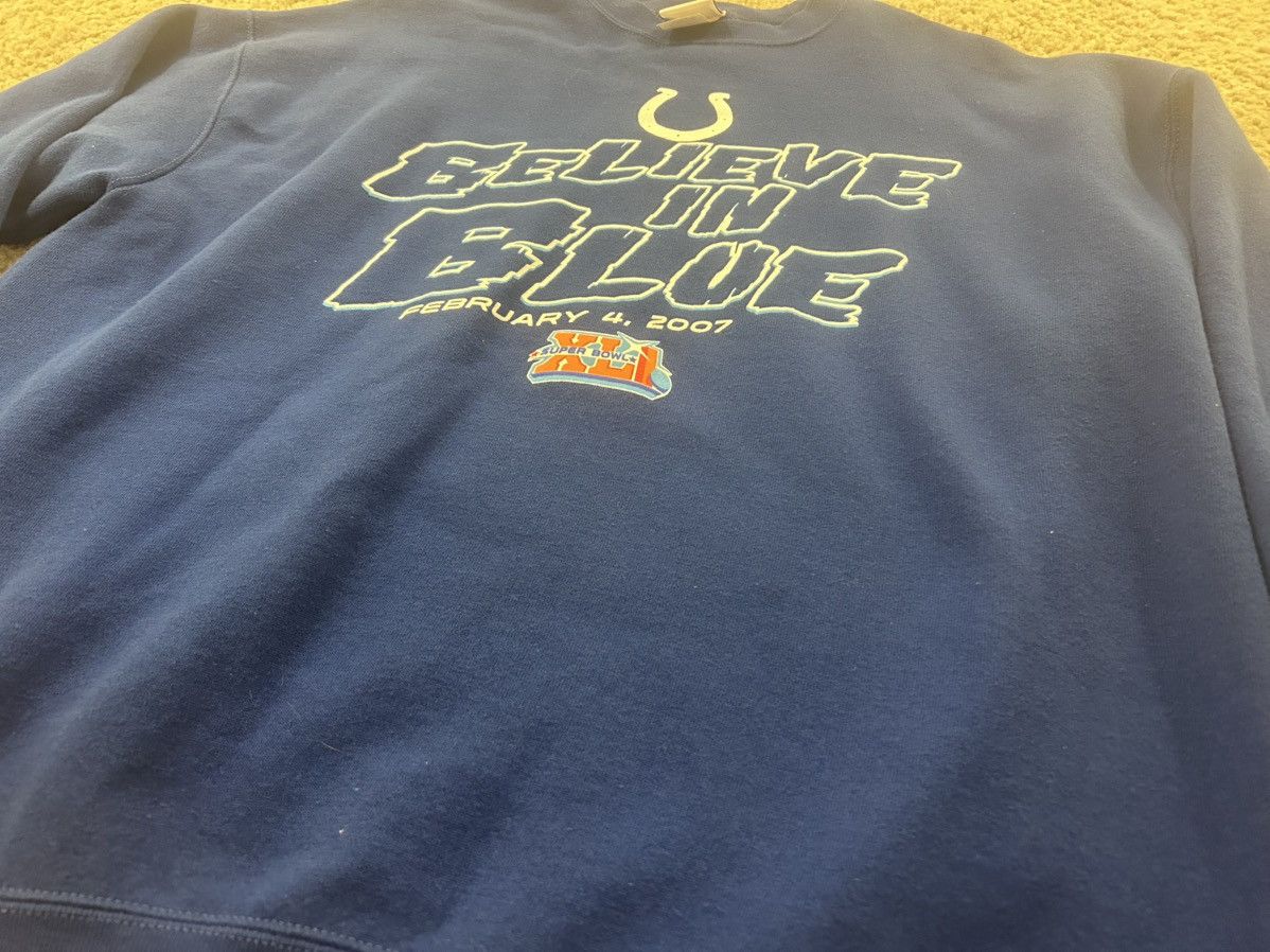 NFL NFL Indianapolis Colts y2k superbowl crewneck XL Size US XL / EU 56 / 4 - 5 Thumbnail