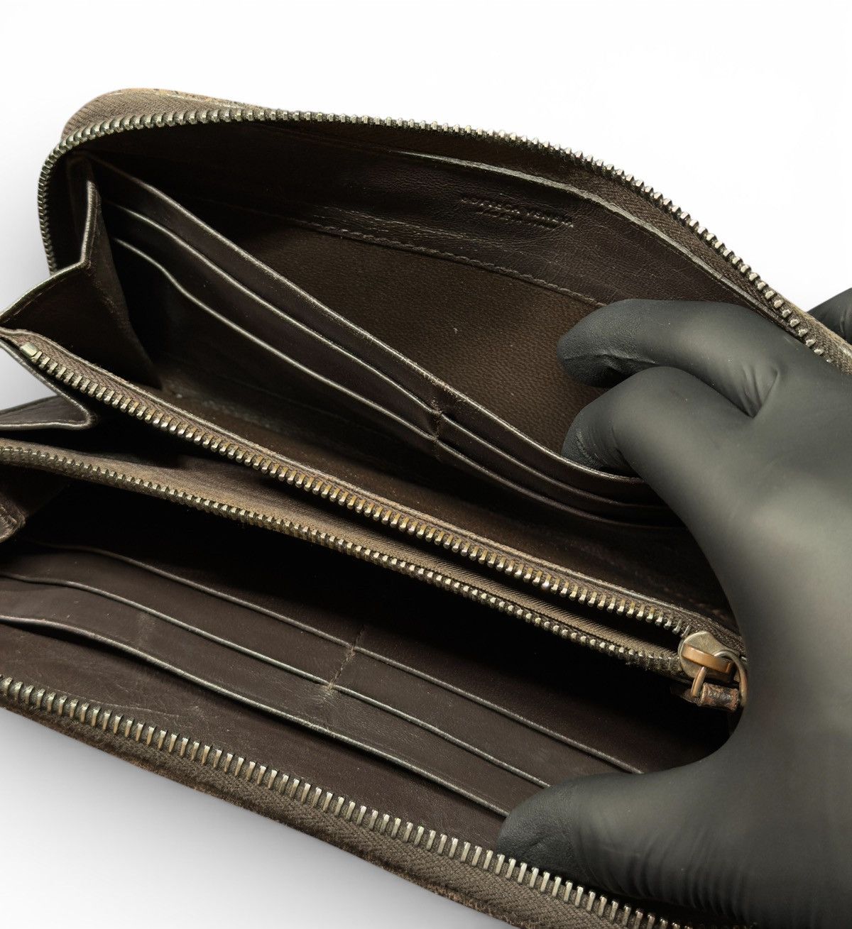 Bottega Veneta BOTTEGA VENETA INTRECCIATO PICCOLO ZIP AROUND WALLET Size ONE SIZE - 7 Thumbnail